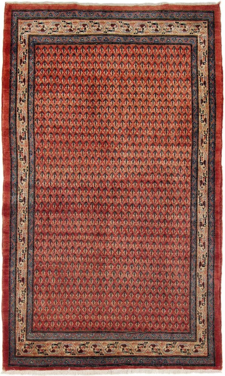 Orientteppich Hamadan 131x209 Handgeknüpfter Orientteppich / Perserteppich, Nain Trading, rechteckig, Höhe: 8 mm