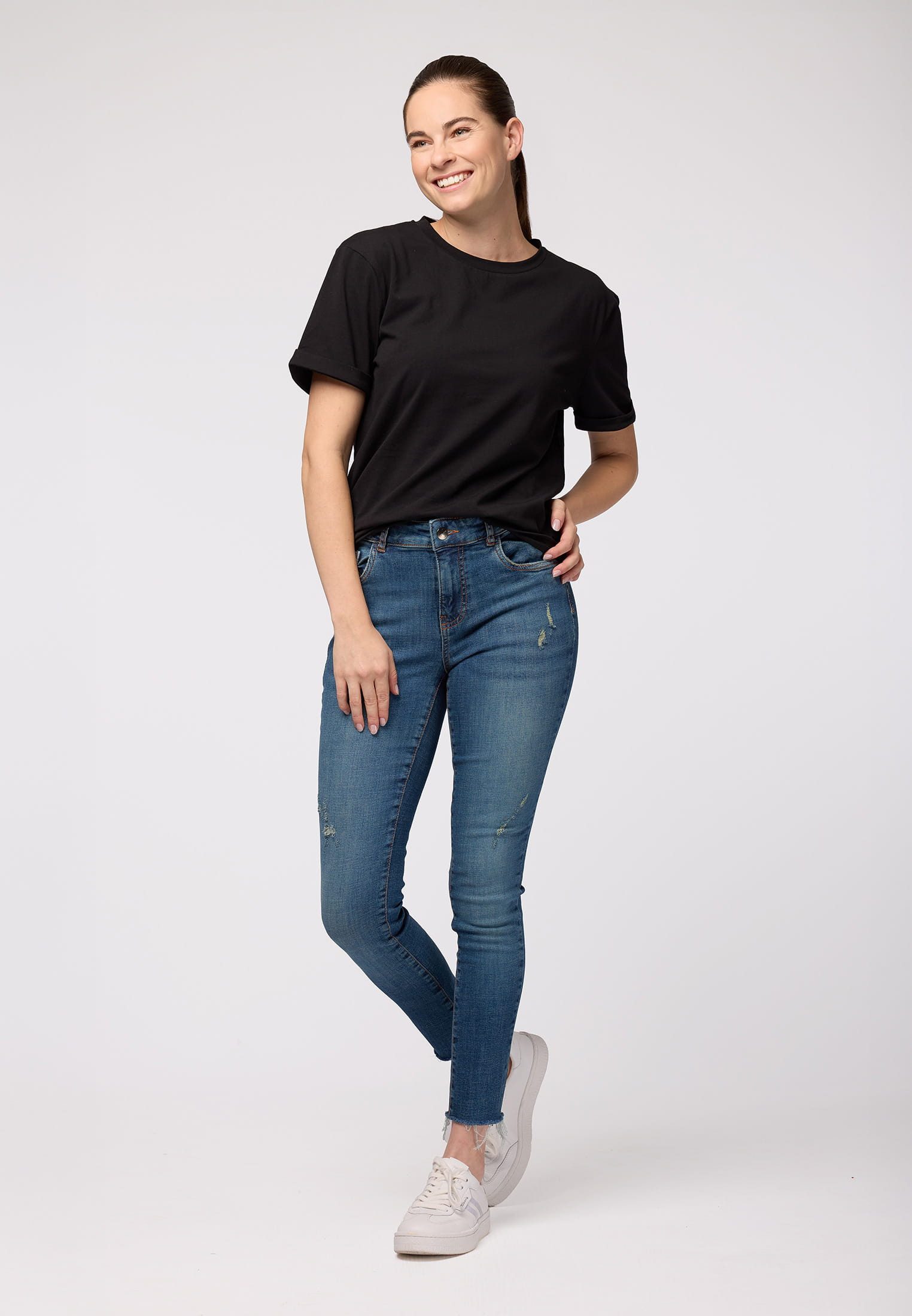 SURI FREY Skinny-fit-Jeans SFY Freyday (1-tlg) 5-Pocket-Style günstig online kaufen
