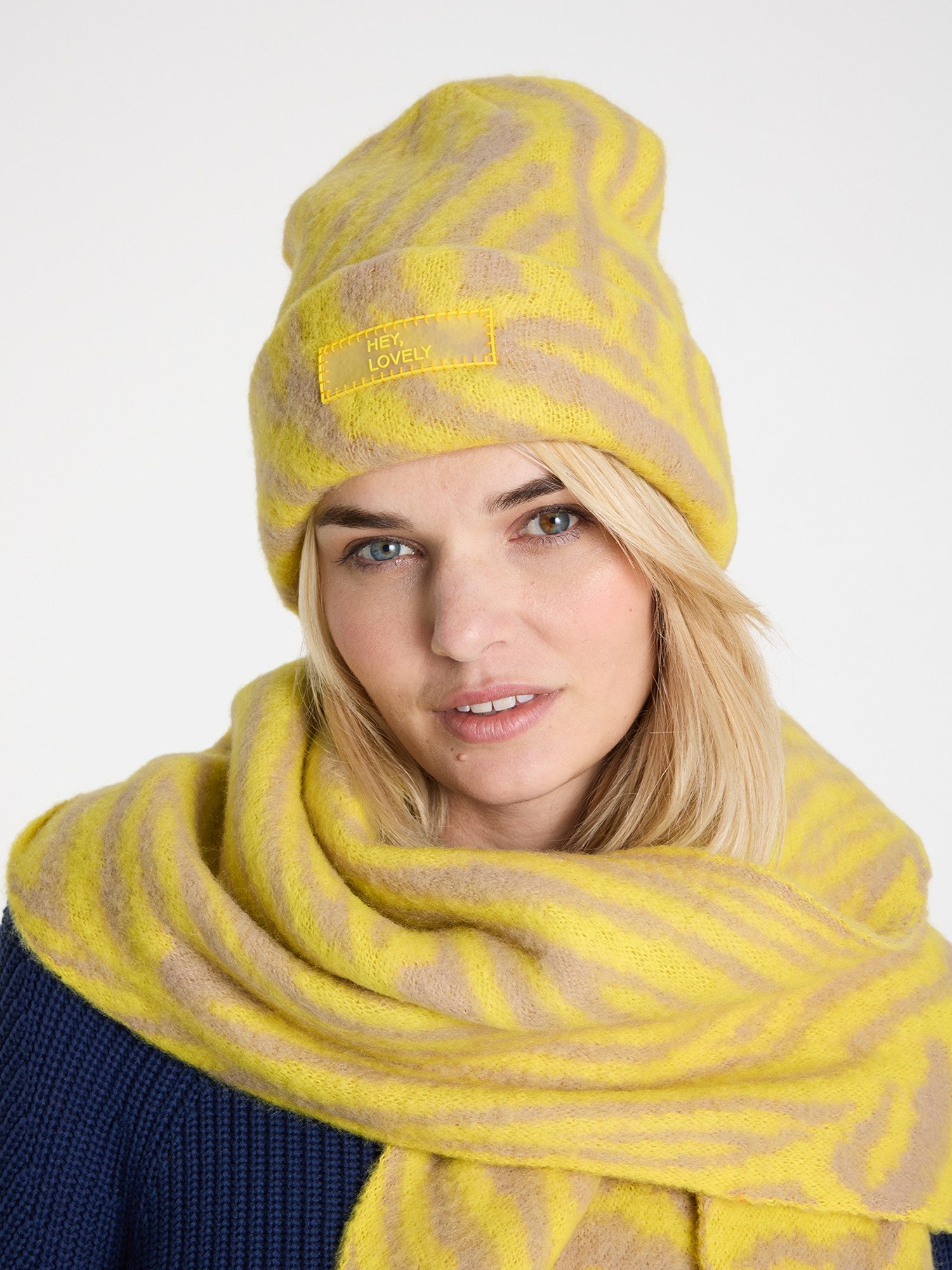 Lieblingsstück Beanie Damen-Strickmütze aus Polyester
