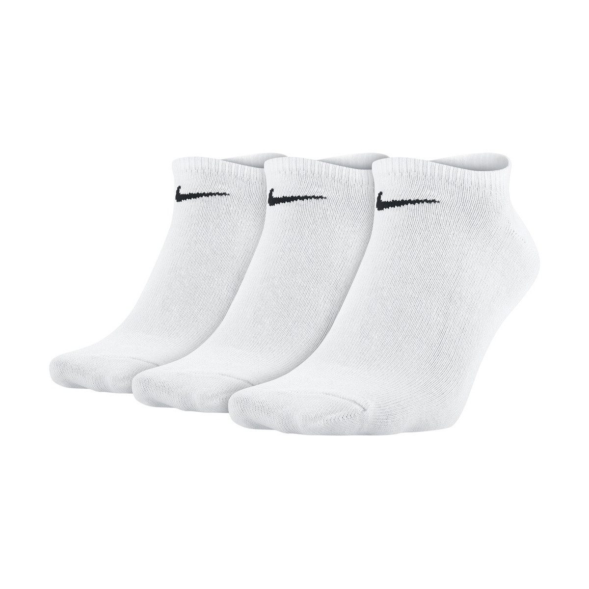 Nike Kurzsocken Cotton Lightweight No-Show 3P (Packung, 3-Paar, 3er-Pack)