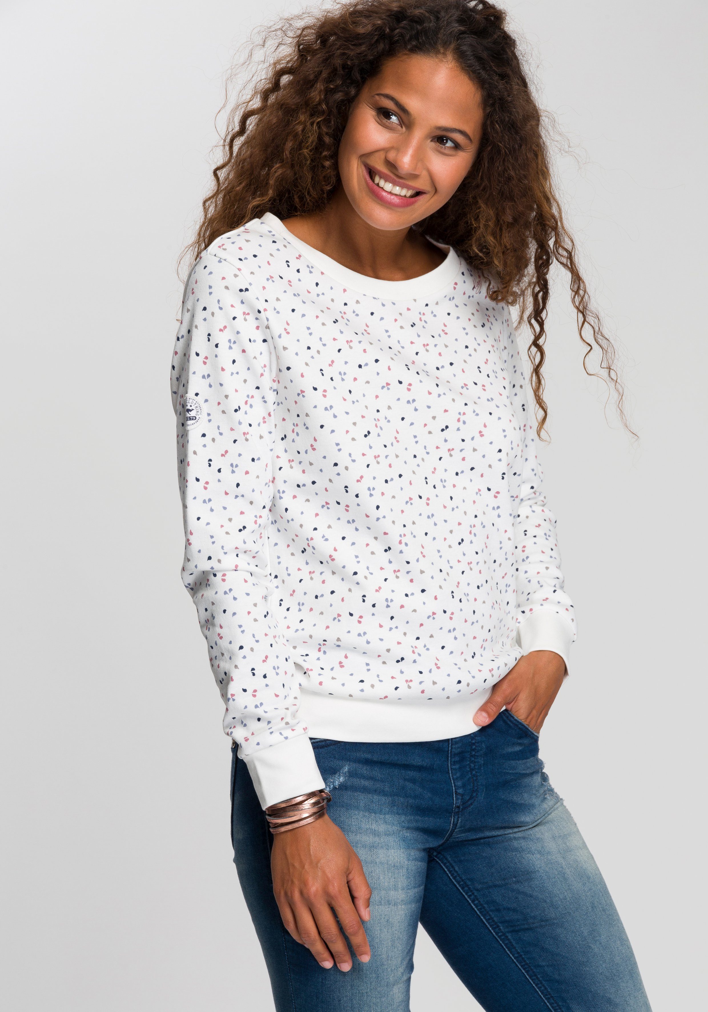 Baumwolle Damen Sweatshirt online kaufen | OTTO