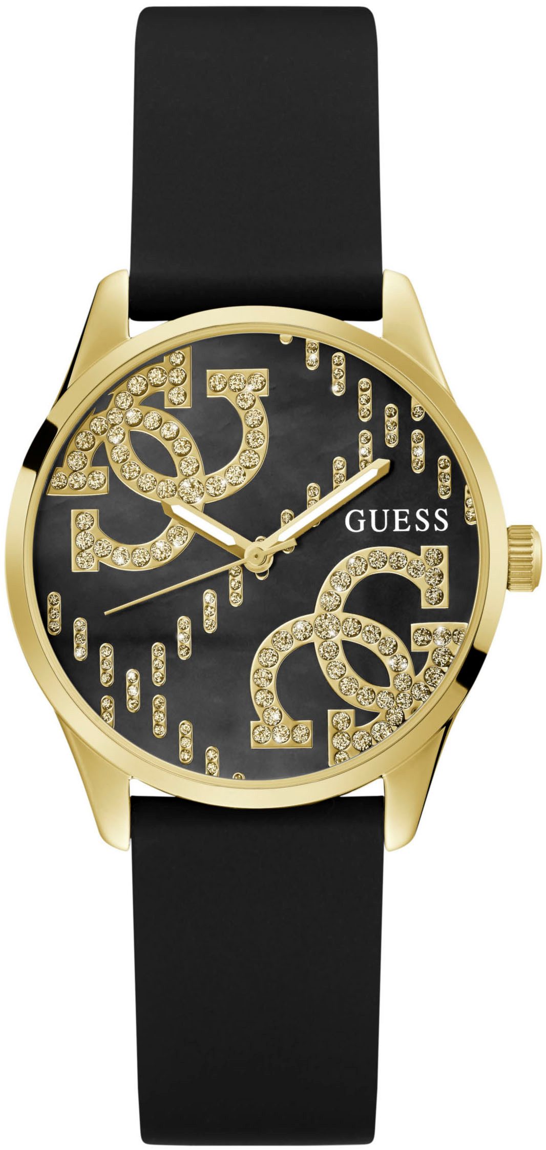 Guess Quarzuhr G STITCH GW0755L3, Armbanduhr, Damenuhr, Silikonarmband, Min günstig online kaufen