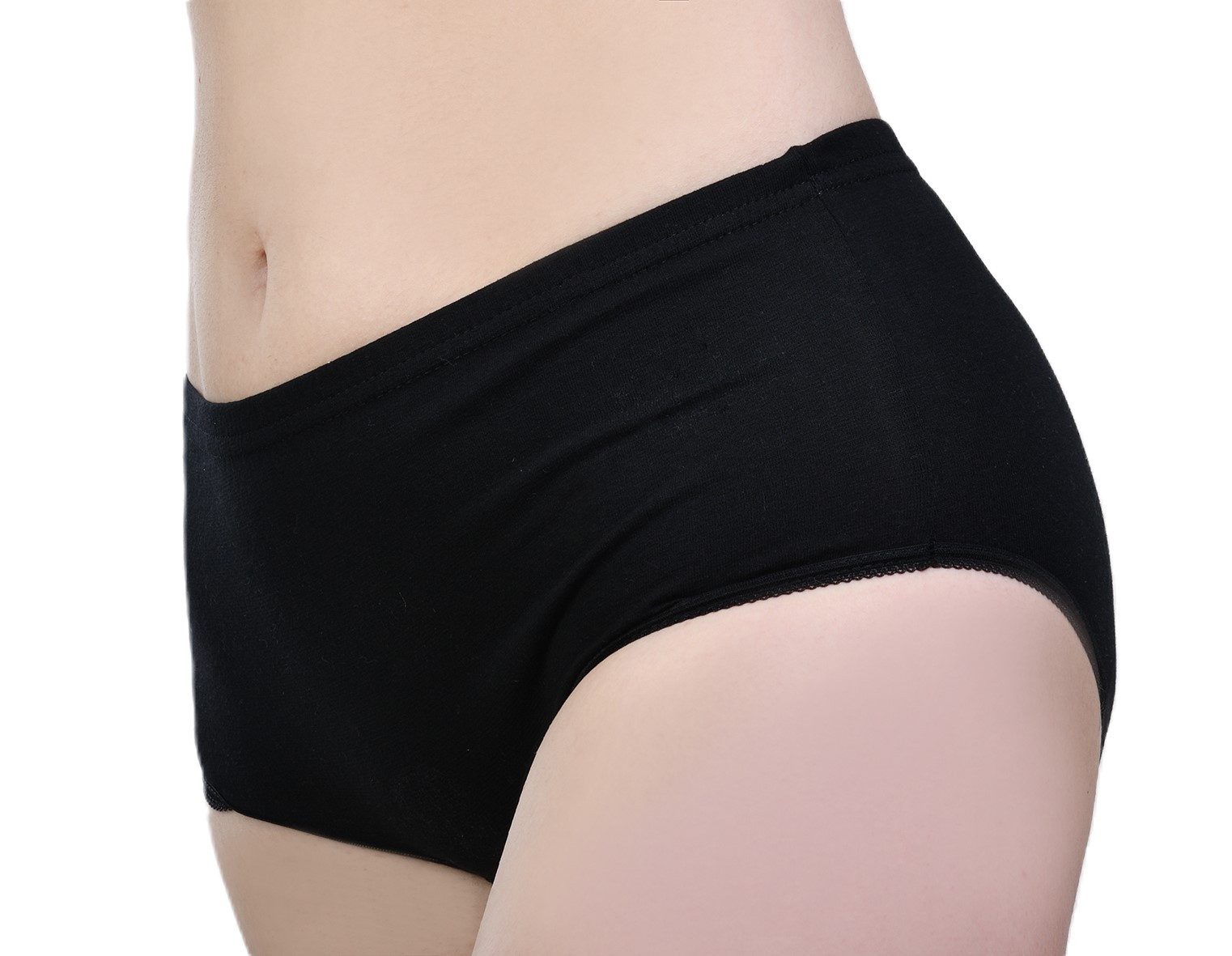 Toker Collection® Taillenslip Damen Taillenslip Baumwolle mit Elasthan 6er Pack (Spar Pack, 6er Pack)