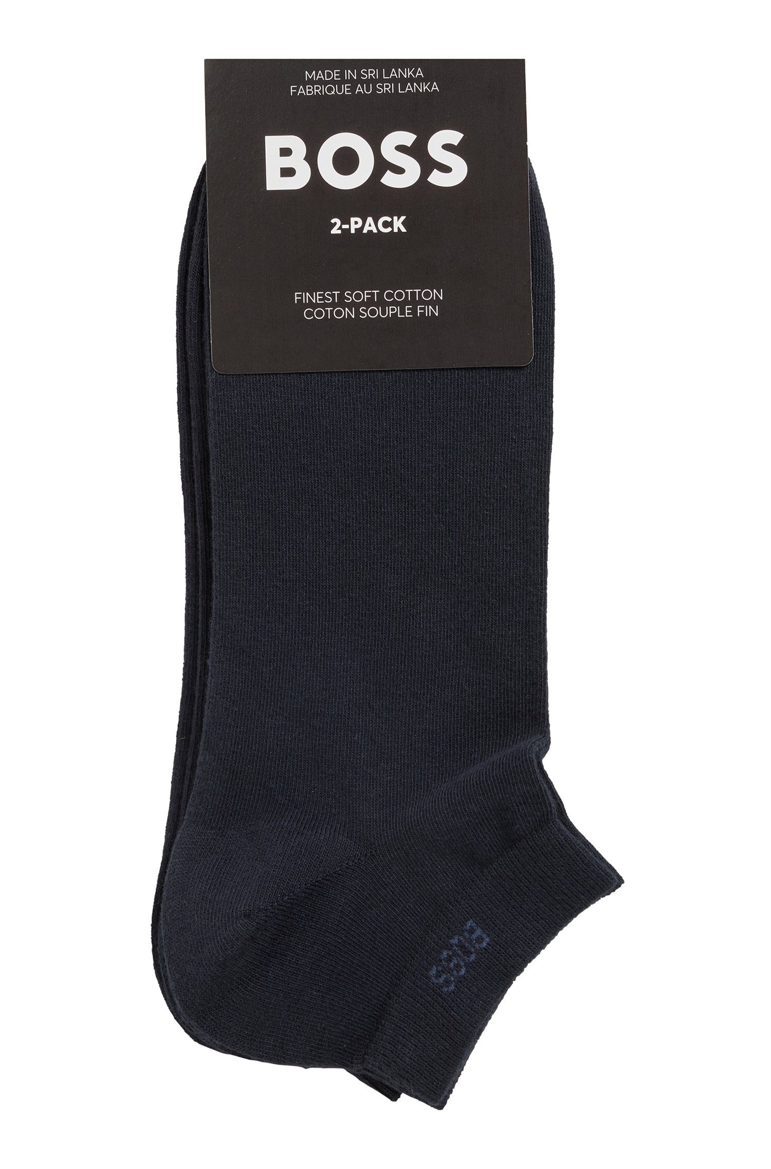 AS CC 2P BOSS dunkelblau Sneakersocken Colours (2-Paar)