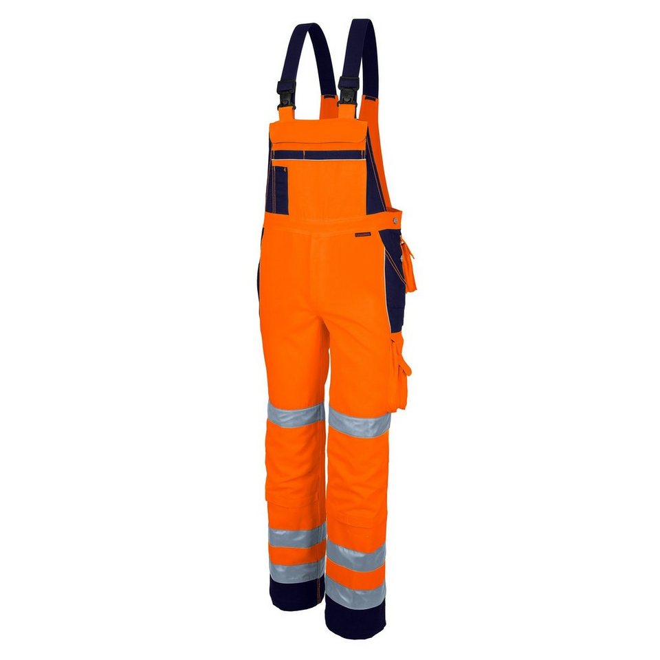 QUALITEX HIGH QUALITY WORKWEAR Arbeitslatzhose PRO WS Latzhose - Warnschutz  für PROfessionals