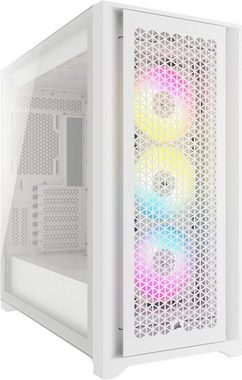 Corsair PC-Gehäuse iCUE 5000D RGB Airflow Mid-Tower, True White