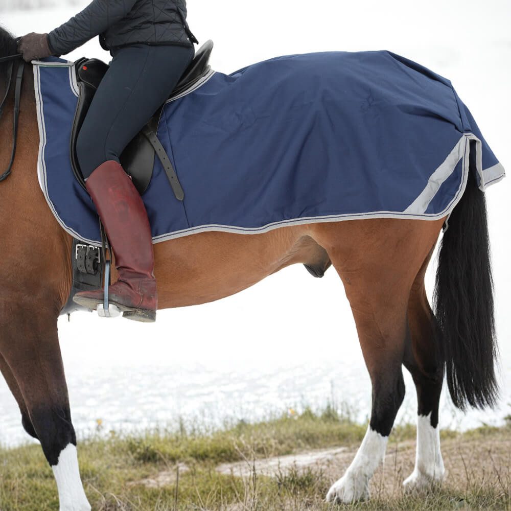 Bucas Ausreitdecke Bucas Freedom Riding Rug - 50g - Navy