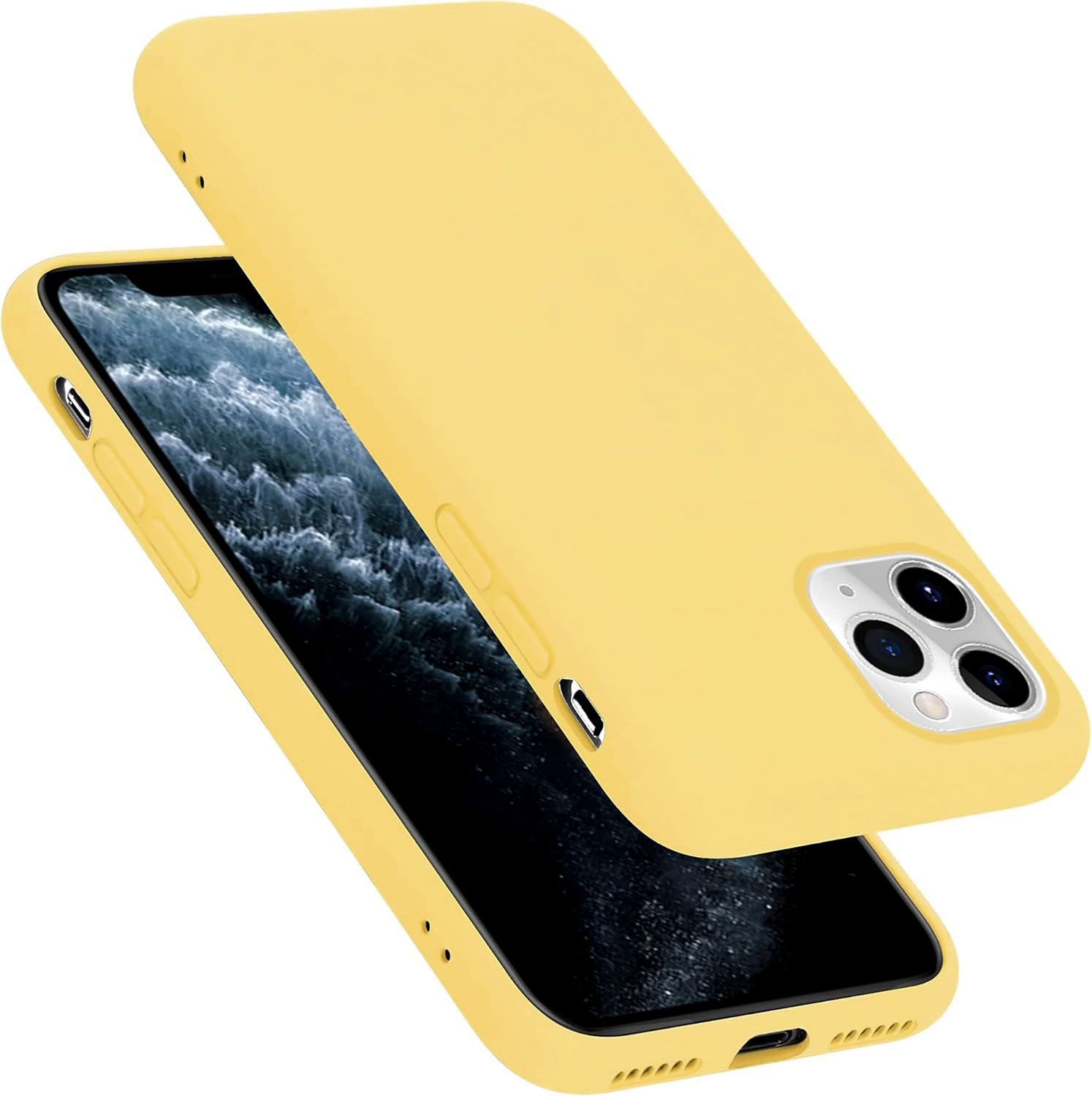 Cadorabo Handyhülle für iPhone 11 PRO Hülle Apple iPhone 11 PRO, Flexible Hülle TPU Silikon Schutzhülle Back Cover Case