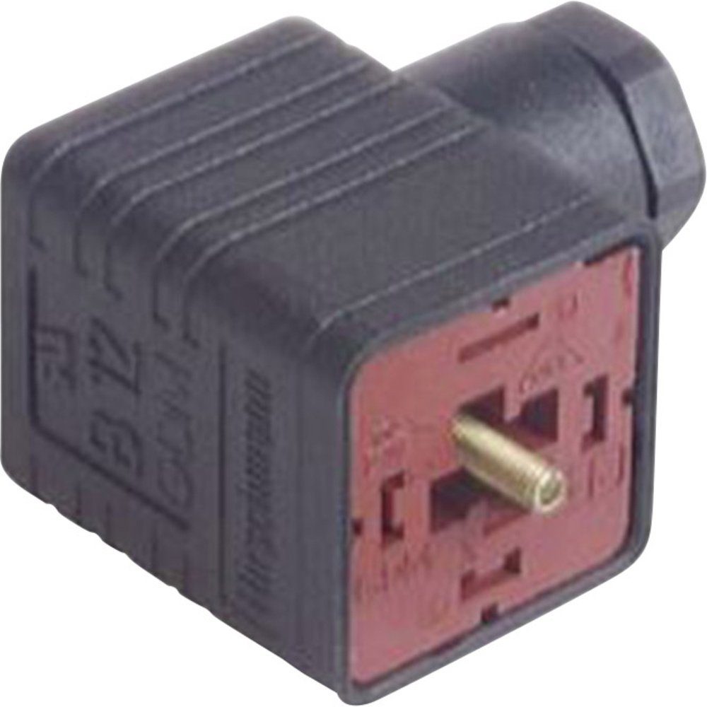 Hirschmann Schienenverbinder Rechteck-Steckverbinder GDM - Serie Schwarz GDM 3009 J sw Pole:3 + PE, (GDM 3009 J sw)