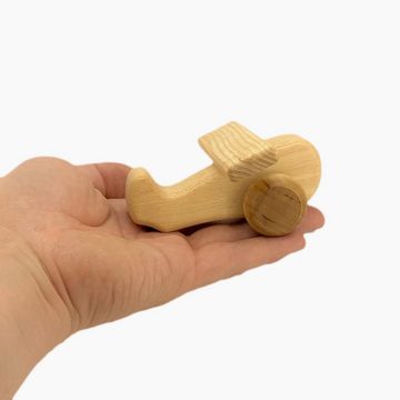 Lotes Toys Spielzeug-Flugzeug Holz Flugzeug Dany, aus fein geschliffenem Eschenholz