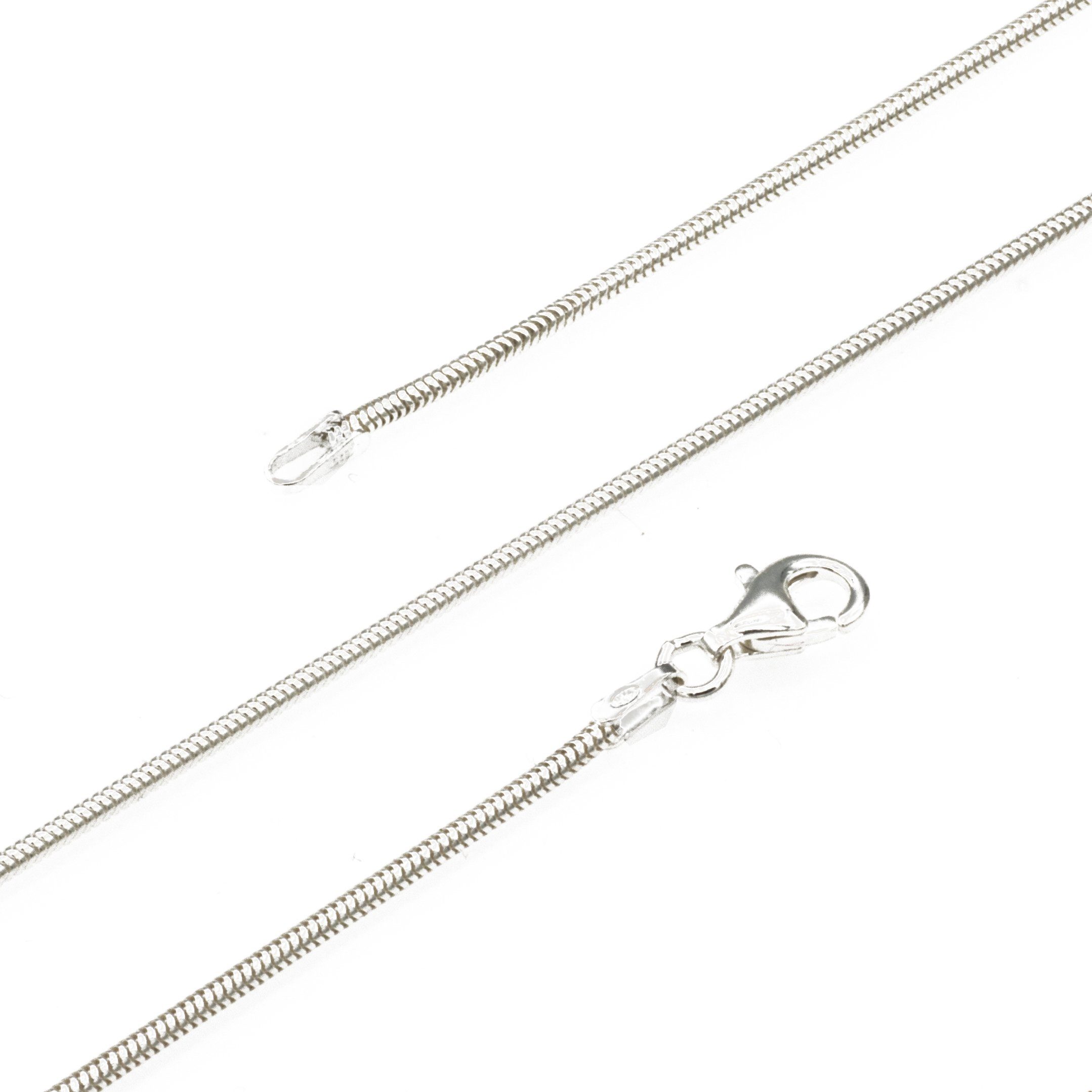 Bella Carina Silberkette Silberkette Schlangenkette 1,3 mm 925 Silber, 925 günstig online kaufen