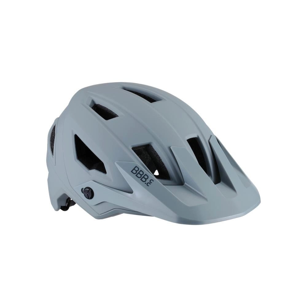 BBB Fahrradhelm BBB Cycling BBB Helm Shore M (54-58cm) matt grau - robuster MTB-Schutz