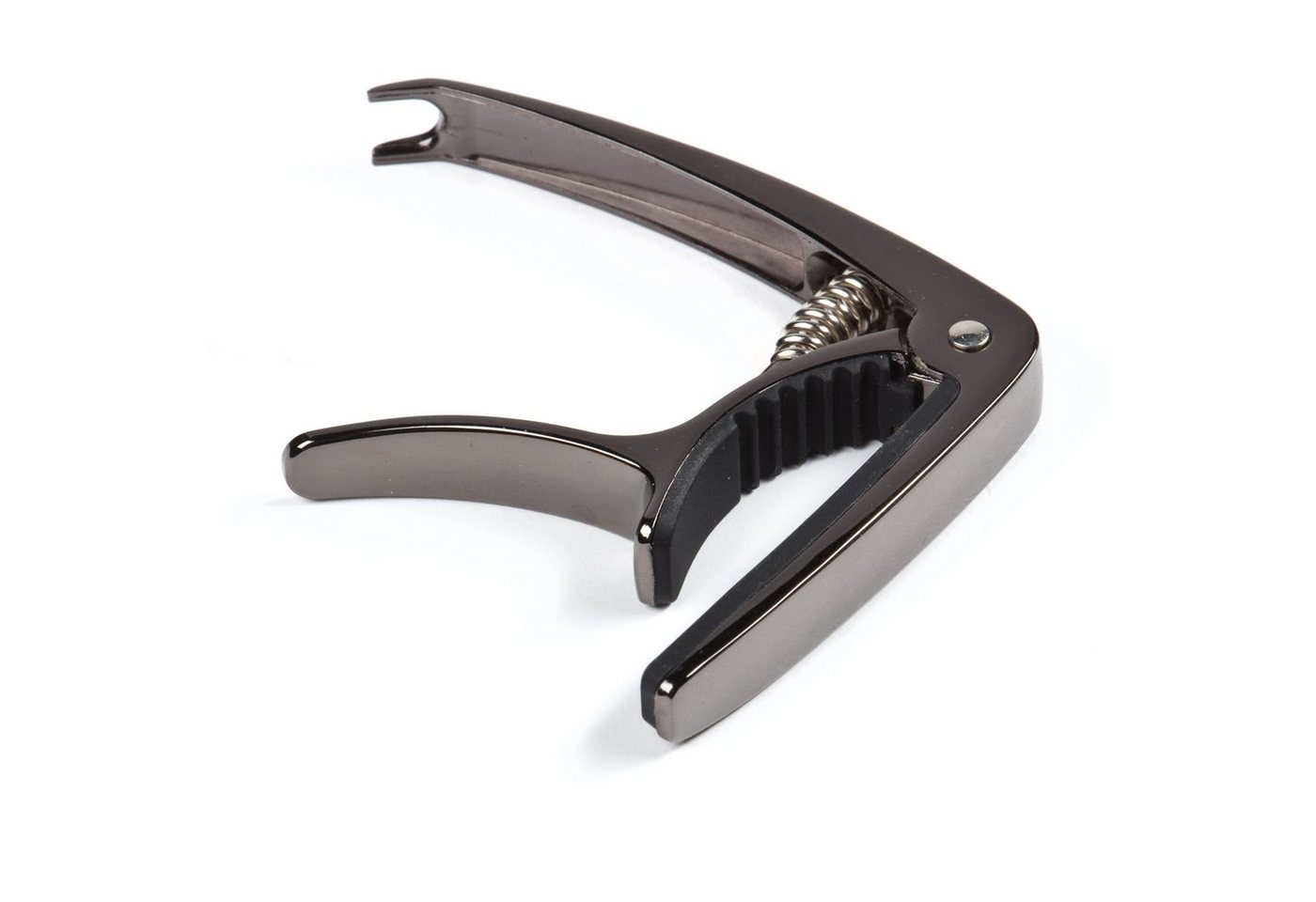 MUSIC STORE Westerngitarre, MS-EGC Kapodaster Gewölbt Kompatibel mit E- und Westerngitarren Bridge Pin Heber Schwarz, Zubehör, Kapodaster, Kapodaster, Gewölbt, E-Gitarre, Westerngitarre, Bridge Pin Heber