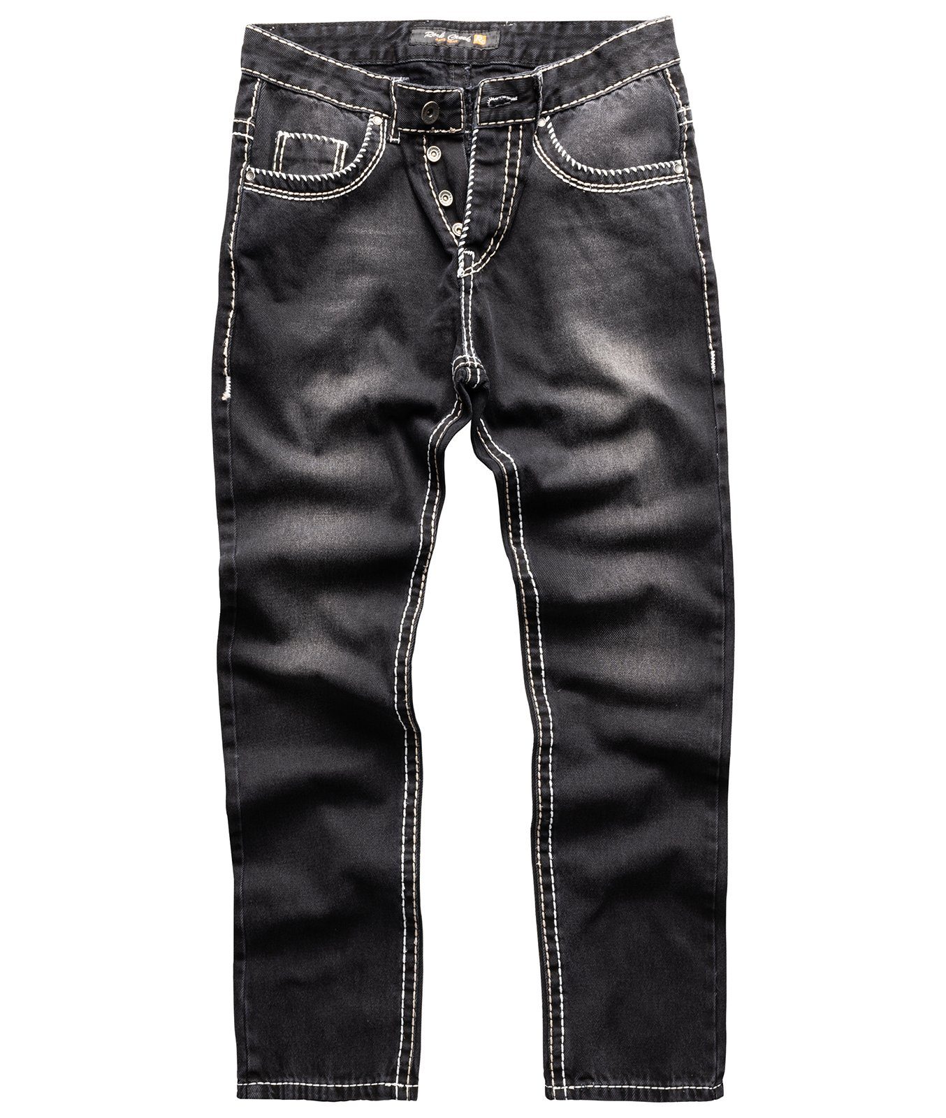 Straight-Jeans Herren Comfort Fit Jeans RC-2169