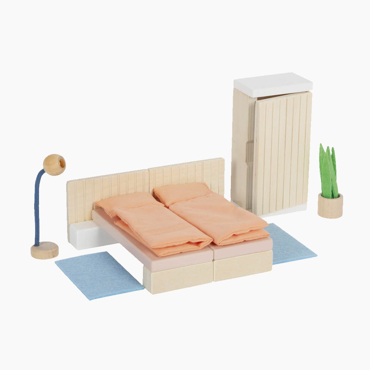 Small Foot Puppenhausmöbel Puppenhausmöbel Schlafzimmer (set-packung, 12tlg., packung), Inklusive Zubehör