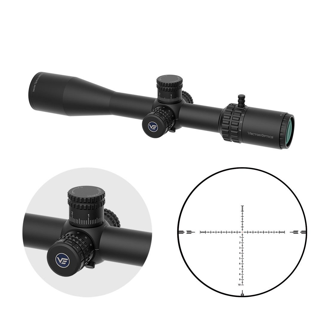Vector Optics Vector Optics SCFF-59 Orion Pro Max 4-16x44 HD FFP Zielfernrohr (Ideal für Jagd, Sport und Airsoft)