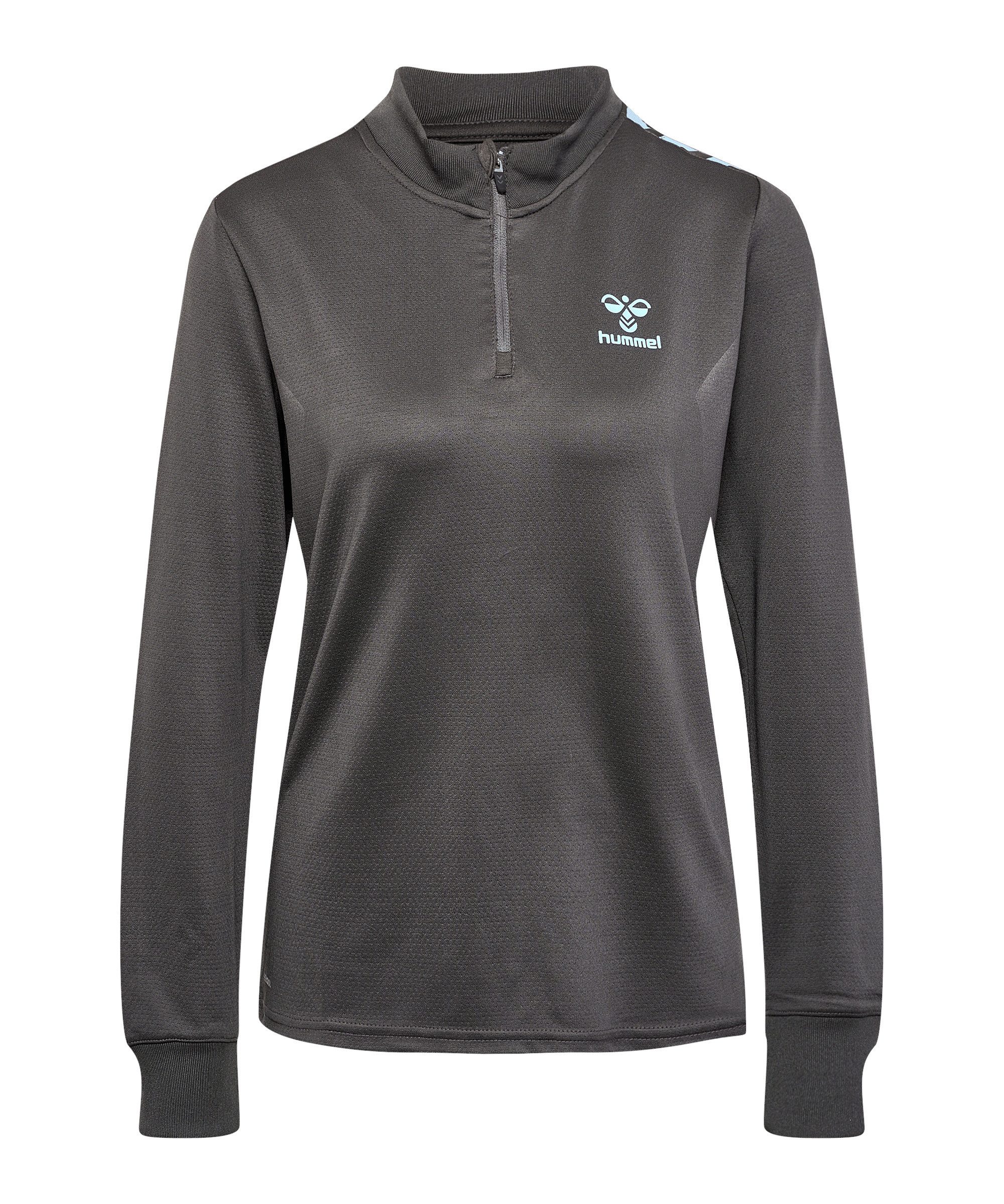 T-Shirt Hummel Staltic Poly Half Zip Sweatshirt Damen