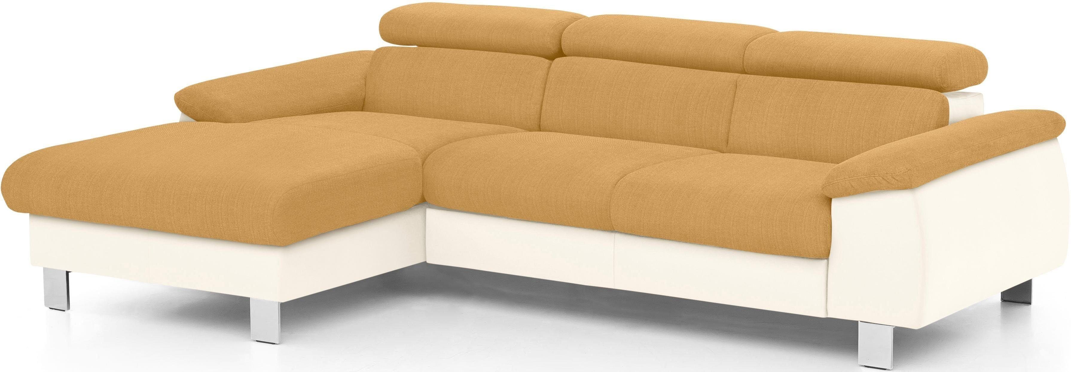 COTTA Polstergarnitur Komaris L-Form, (Set), Set bestehend aus: Ecksofa mit günstig online kaufen