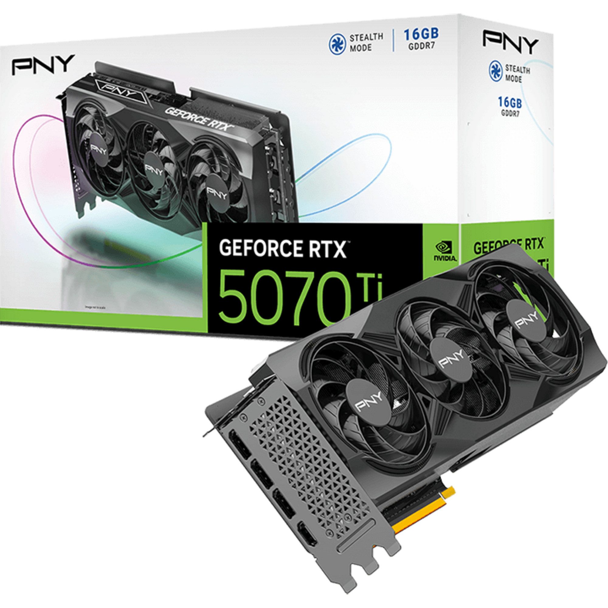 PNY PNY GeForce RTX 5070 Ti OC, Grafikkarte, (DLSS 4, Grafikkarte (16 GB)