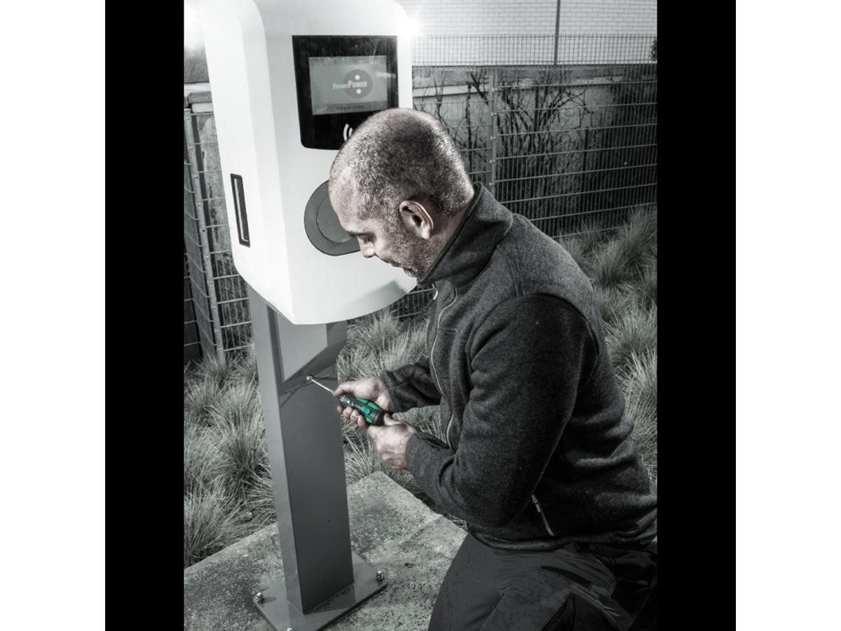 Wera Schraubendreher 7515/16 Kraftform Safe-Torque Speed, (Set, 16-teilig), Geeignet zum Andocken an das Wera 2go System