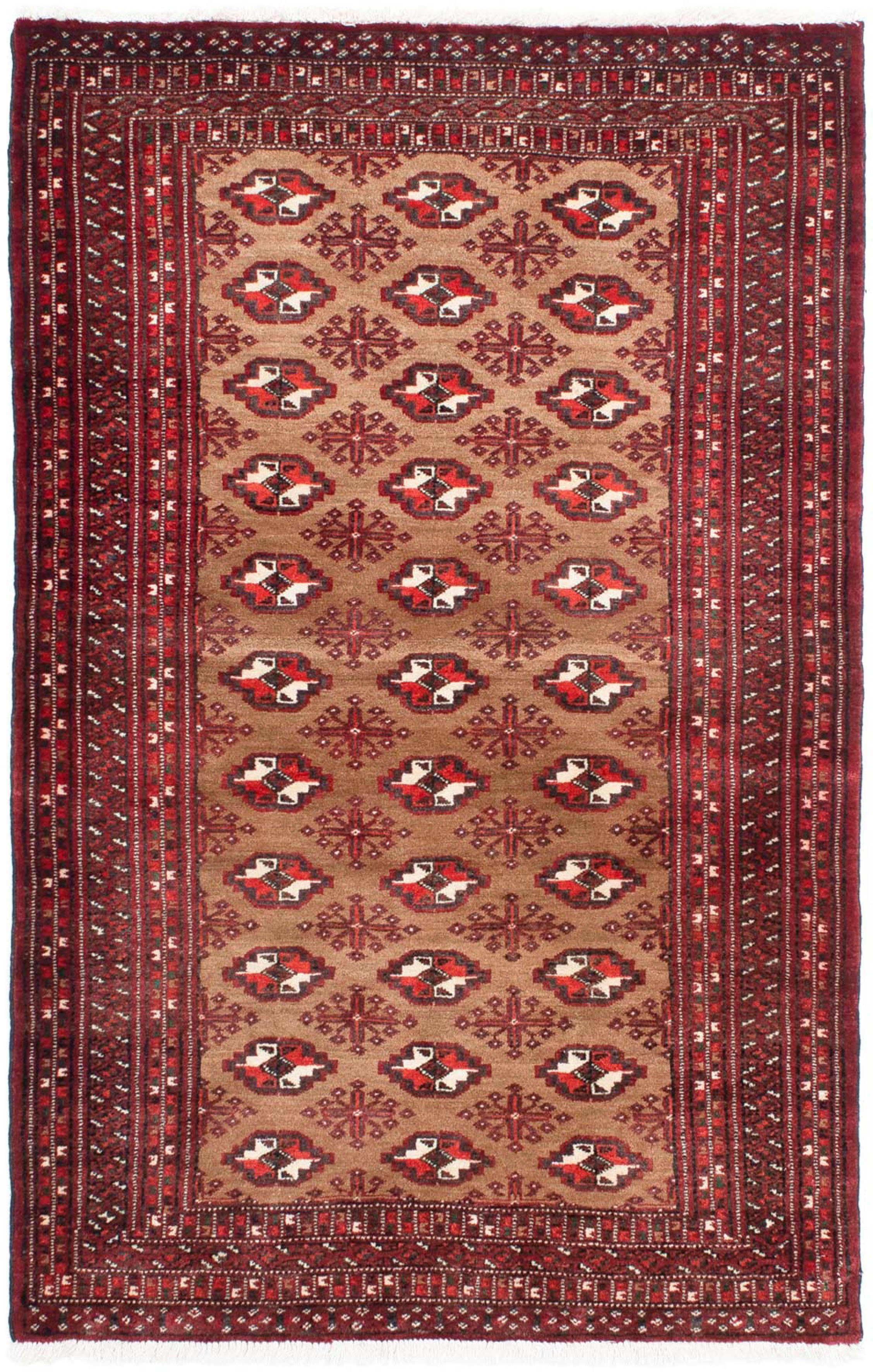 rechteckig, Orientteppich Belutsch mit Handgeknüpft, Einzelstück braun, 154 cm Zertifikat Höhe: mm, x 8 98 - morgenland, - Wohnzimmer,