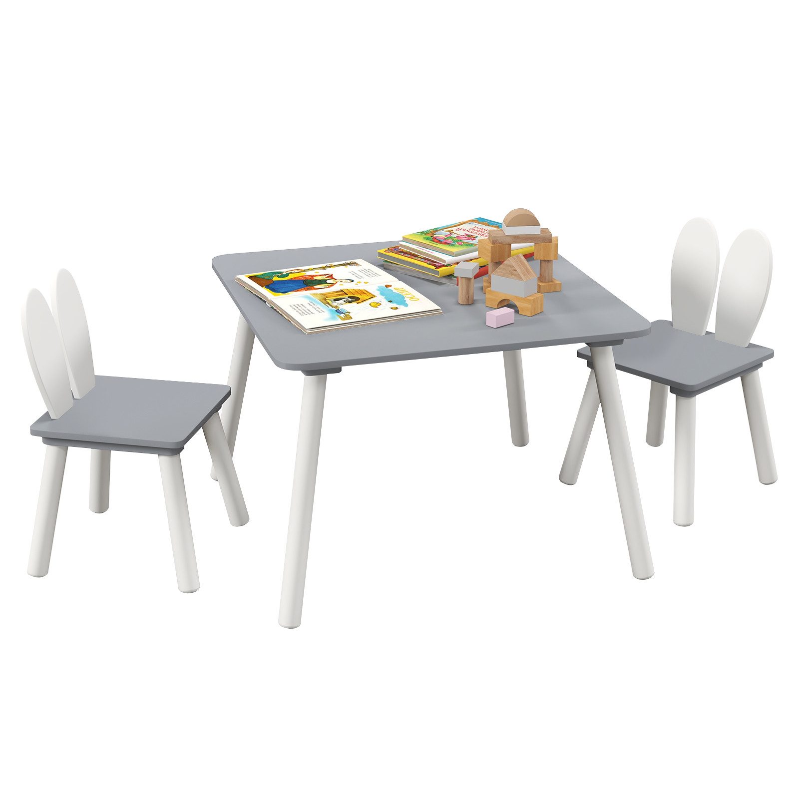 KOMFOTTEU Kindersitzgruppe Kindermöbel, (3-tlg), Sitzgarnitur