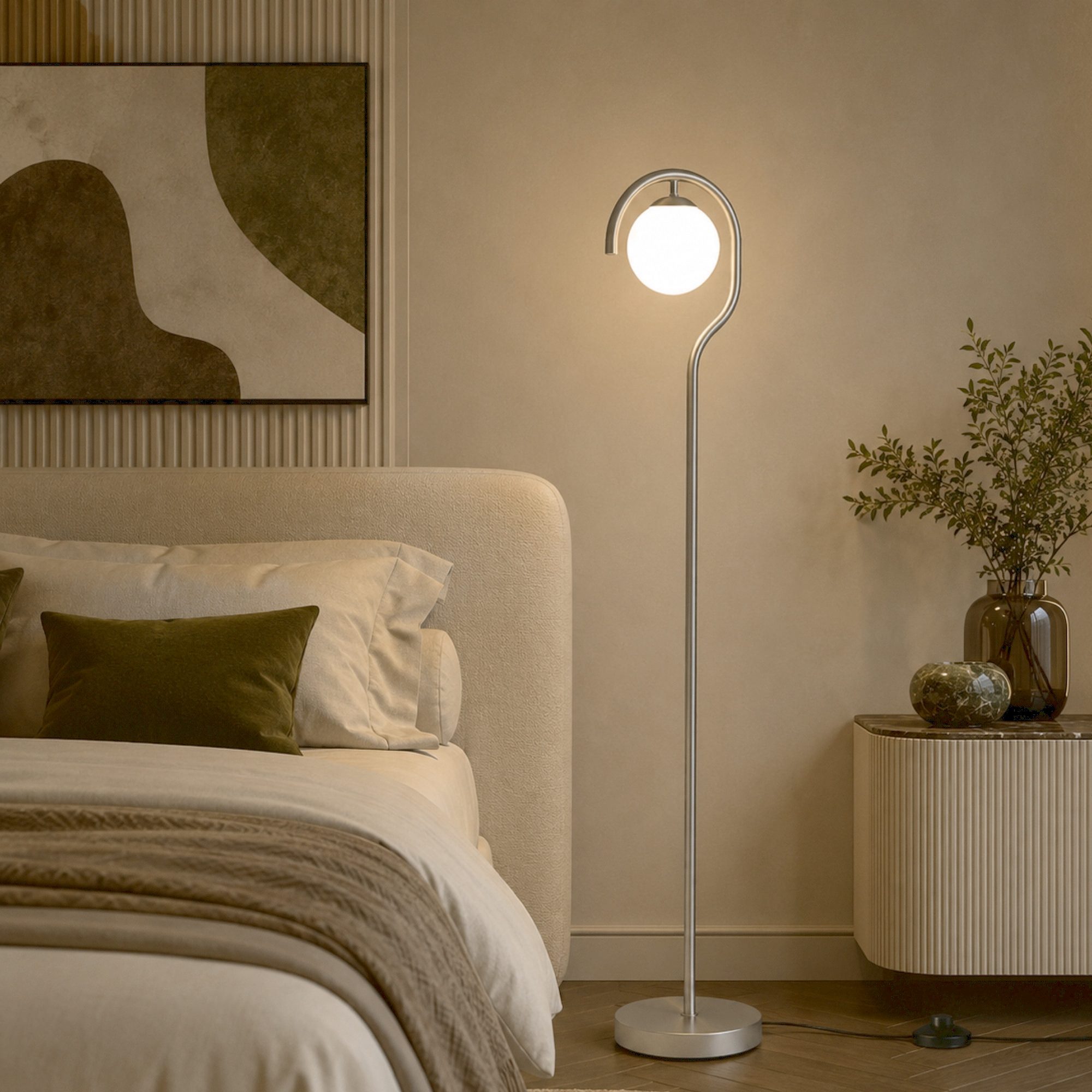 Opviq Stehlampe, ohne Leuchtmittel, Stehleuchte, E27, ohne Leuchtmittel, IP20
