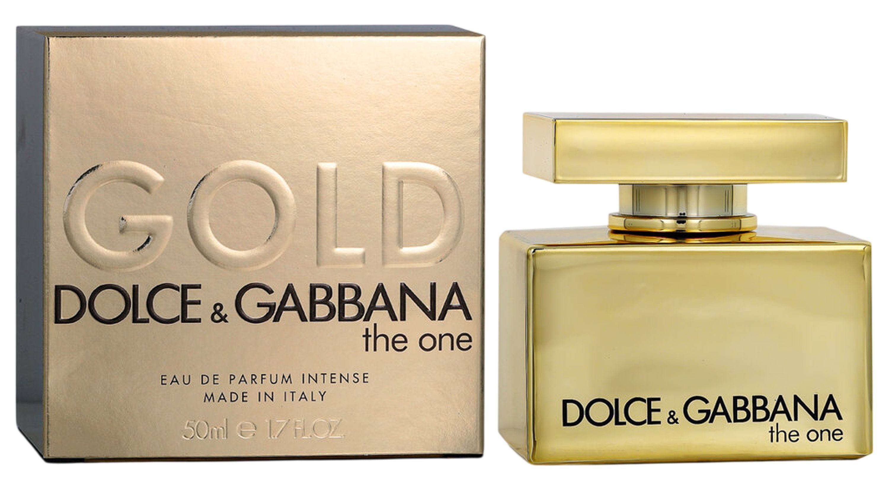 DOLCE & GABBANA Eau de Parfum The One Gold Intense EDP Damen Spray, Fruchtig-blumiger Duft mit Mandarine, Rose und Patchouli