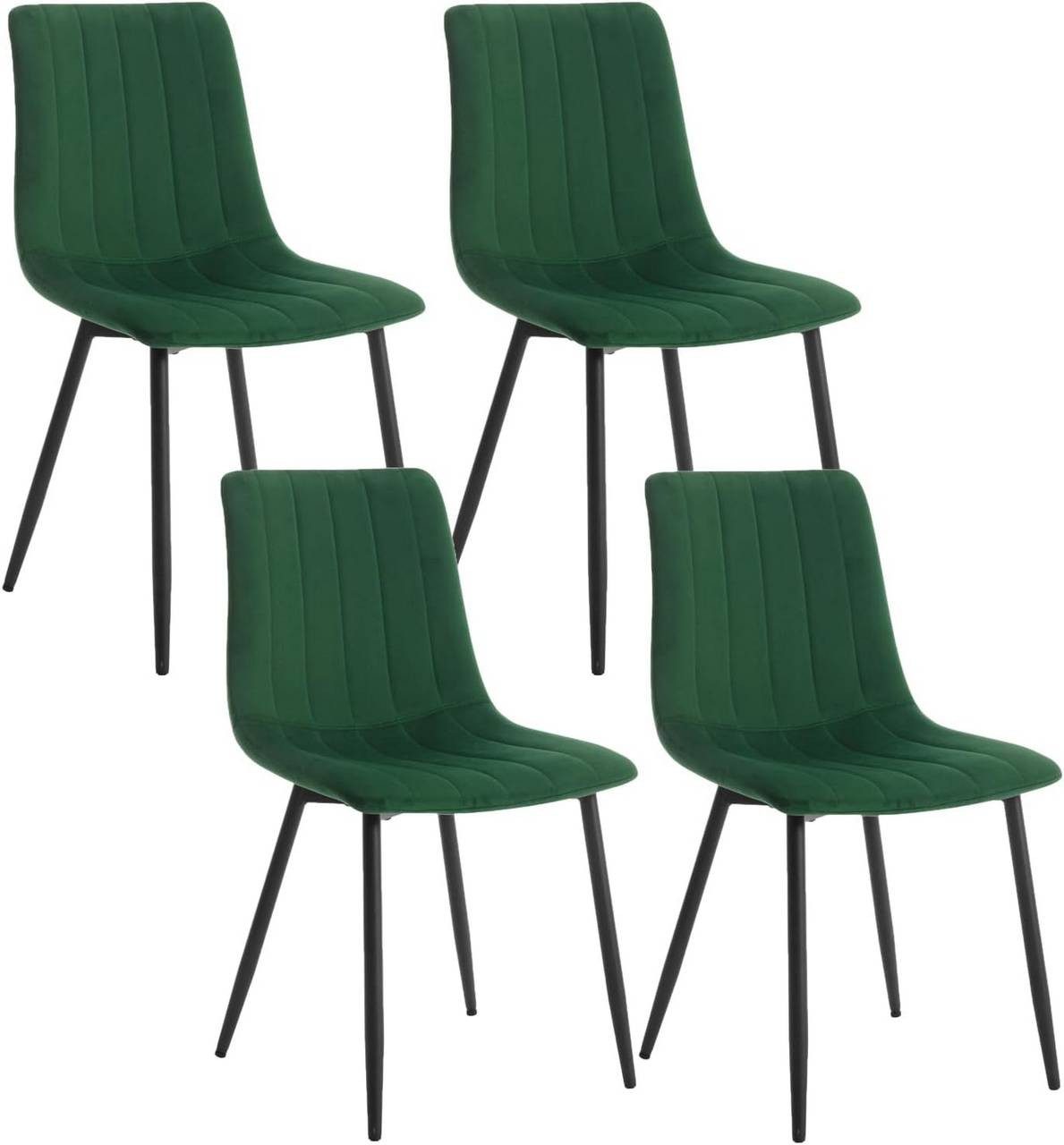 Klihome Polsterstuhl (4 St), Küchenstuhl, Wohnzimmerstuhl, Sitzfläche aus S günstig online kaufen