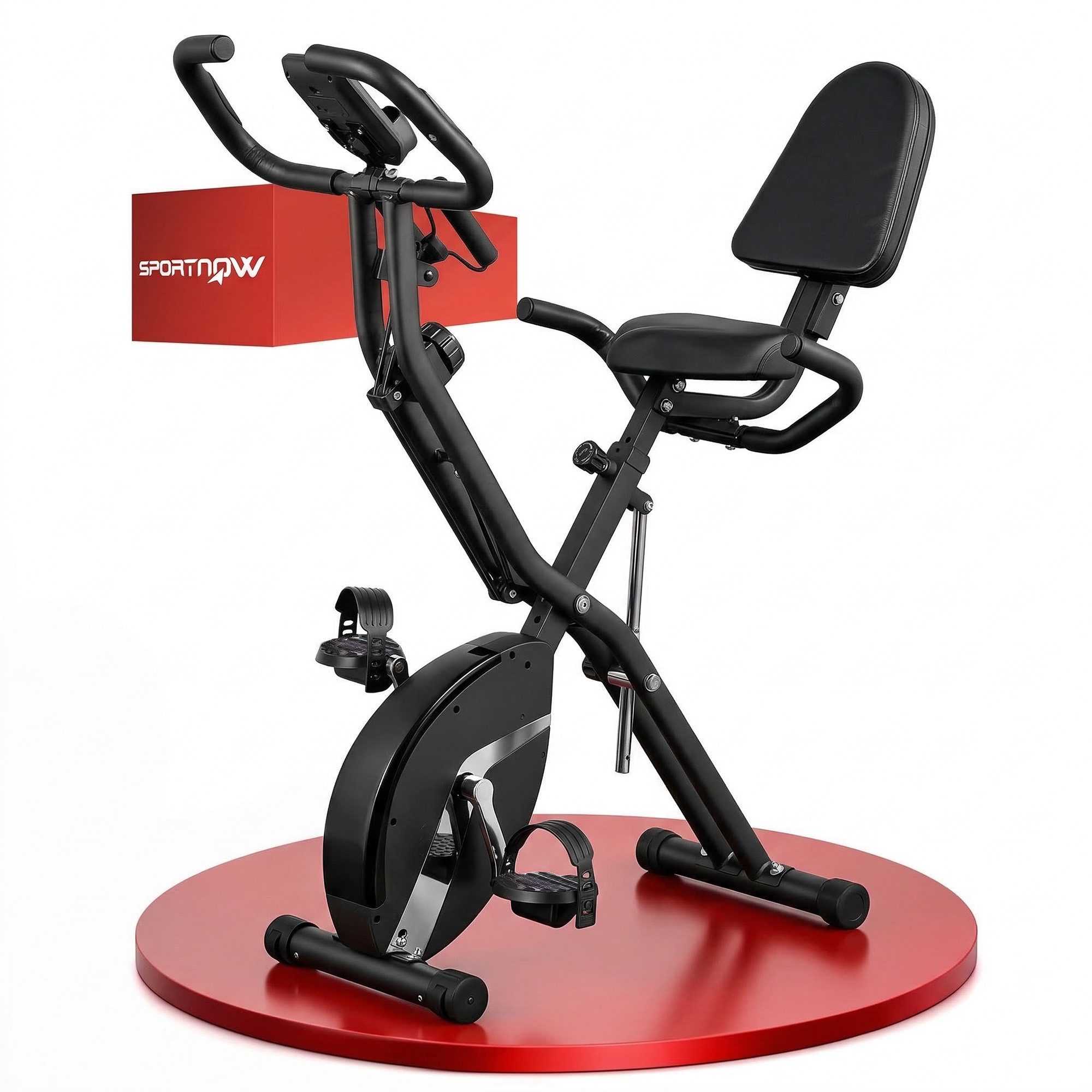 Heimtrainer Geräuschloses, faltbares Heimtrainer- mit Magnetbremse