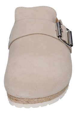 espadrij l´originale CLOQ VELOUR BOUCLE Keilpantolette Beige