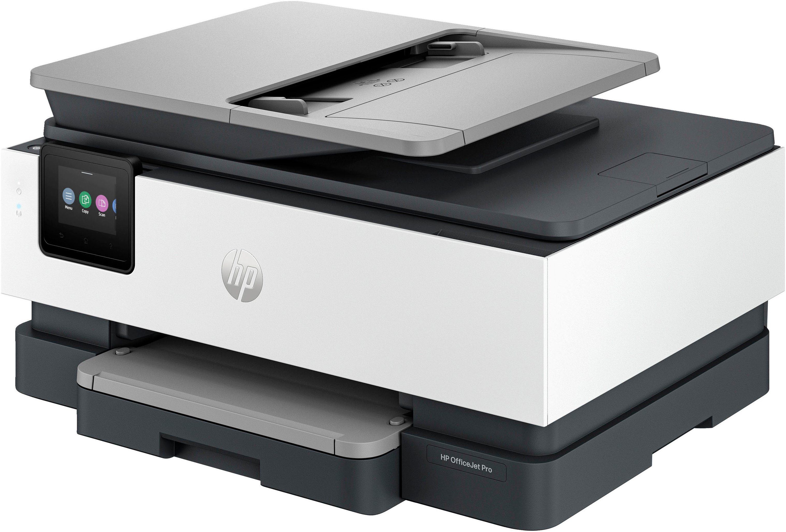 HP OfficeJet Pro 8122e Multifunktionsdrucker, (Bluetooth, LAN (Ethernet), WLAN (Wi-Fi), Wi-Fi Direct, 6 Monate gratis Drucken mit HP Instant Ink inklusive)