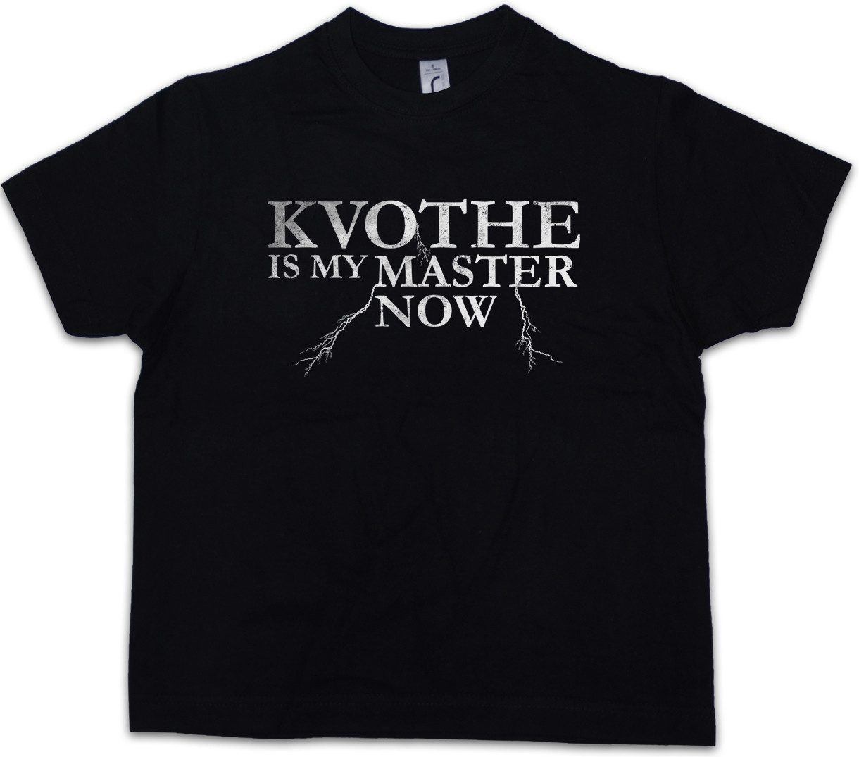 Urban Backwoods Print-Shirt Kvothe Is My Master Now Kinder T-Shirt Königsmörder Kingkiller Book (1-tlg) Chronik Chronicle Fantasy Novel