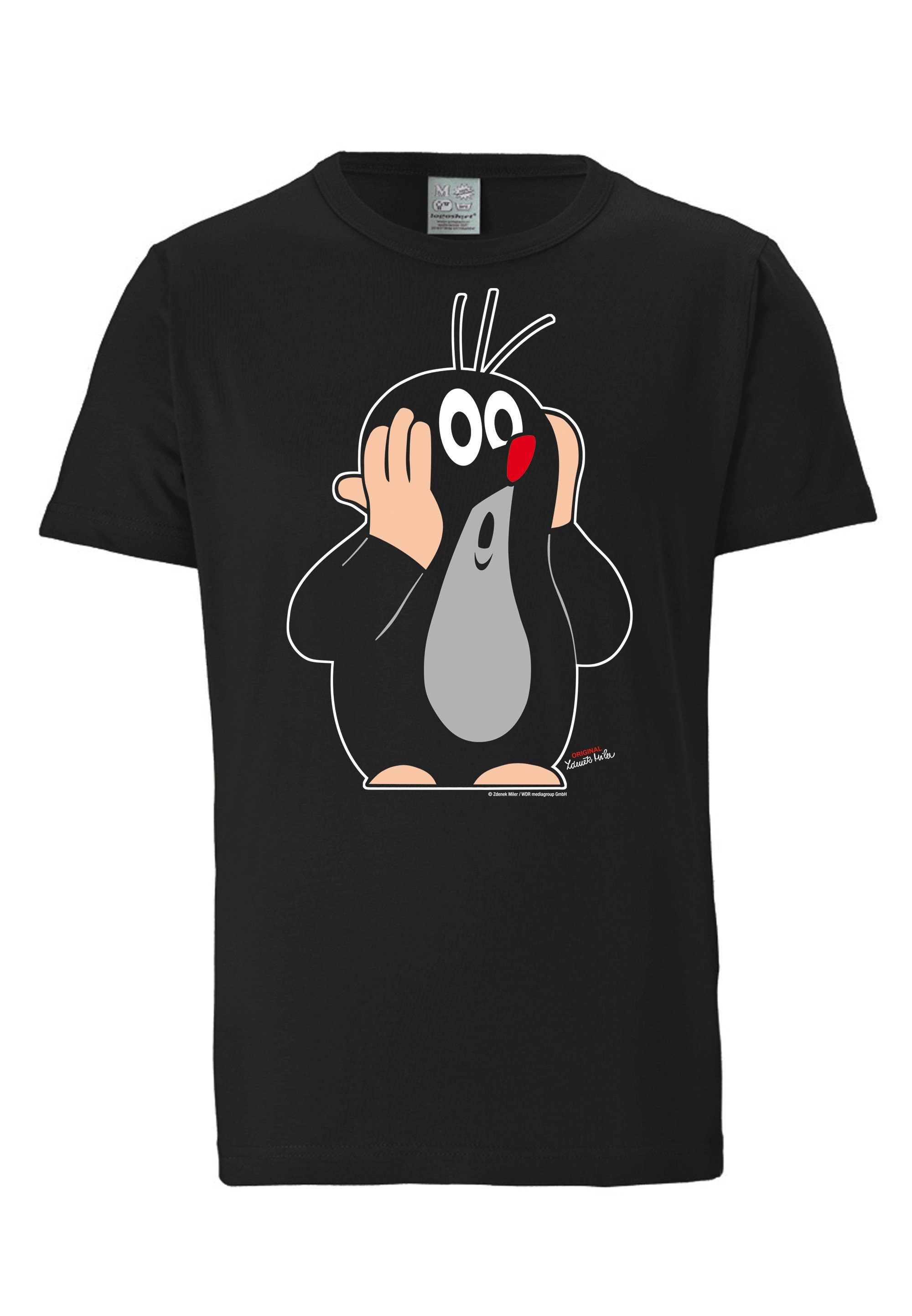 LOGOSHIRT T-Shirt Der kleine Maulwurf - Ohoh mit lizenziertem Print