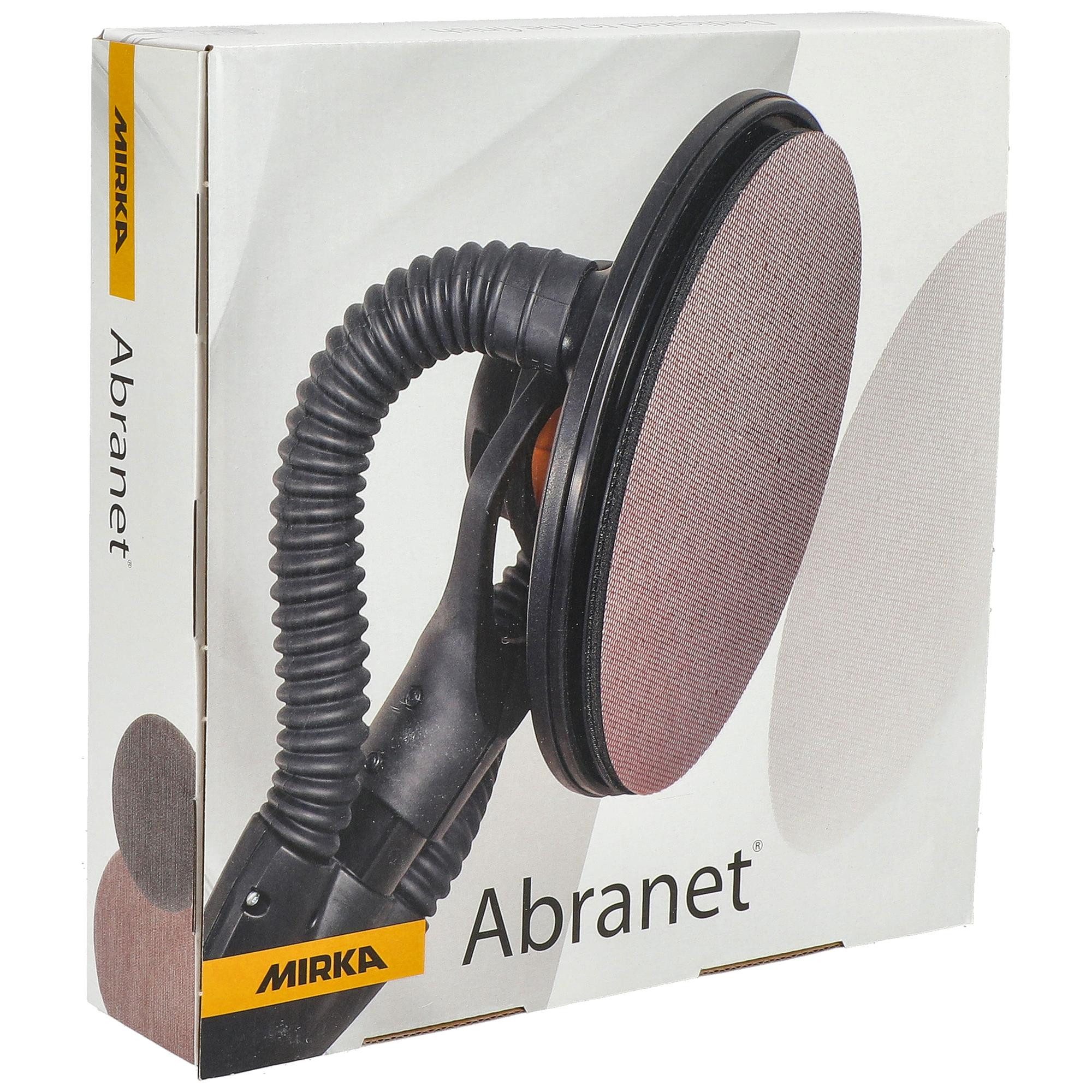 Mirka Schleifscheibe Abranet, Korn P320, Netzstruktur für staubfreies Schleifen & lange Lebensdauer