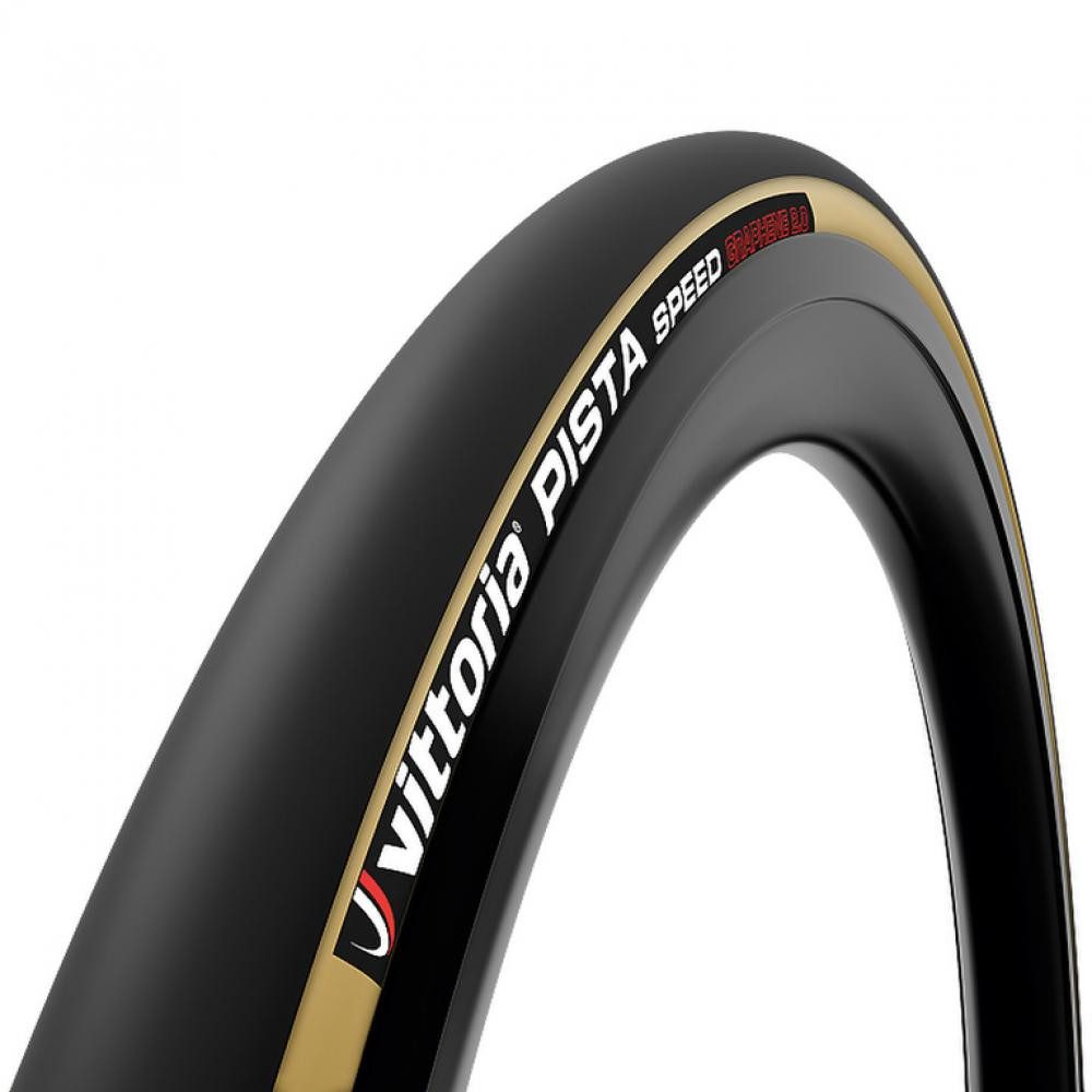 Vittoria Fahrradreifen Vittoria Pista Speed 23-28'' tubular 23 tan/black - Bahnreifen für max