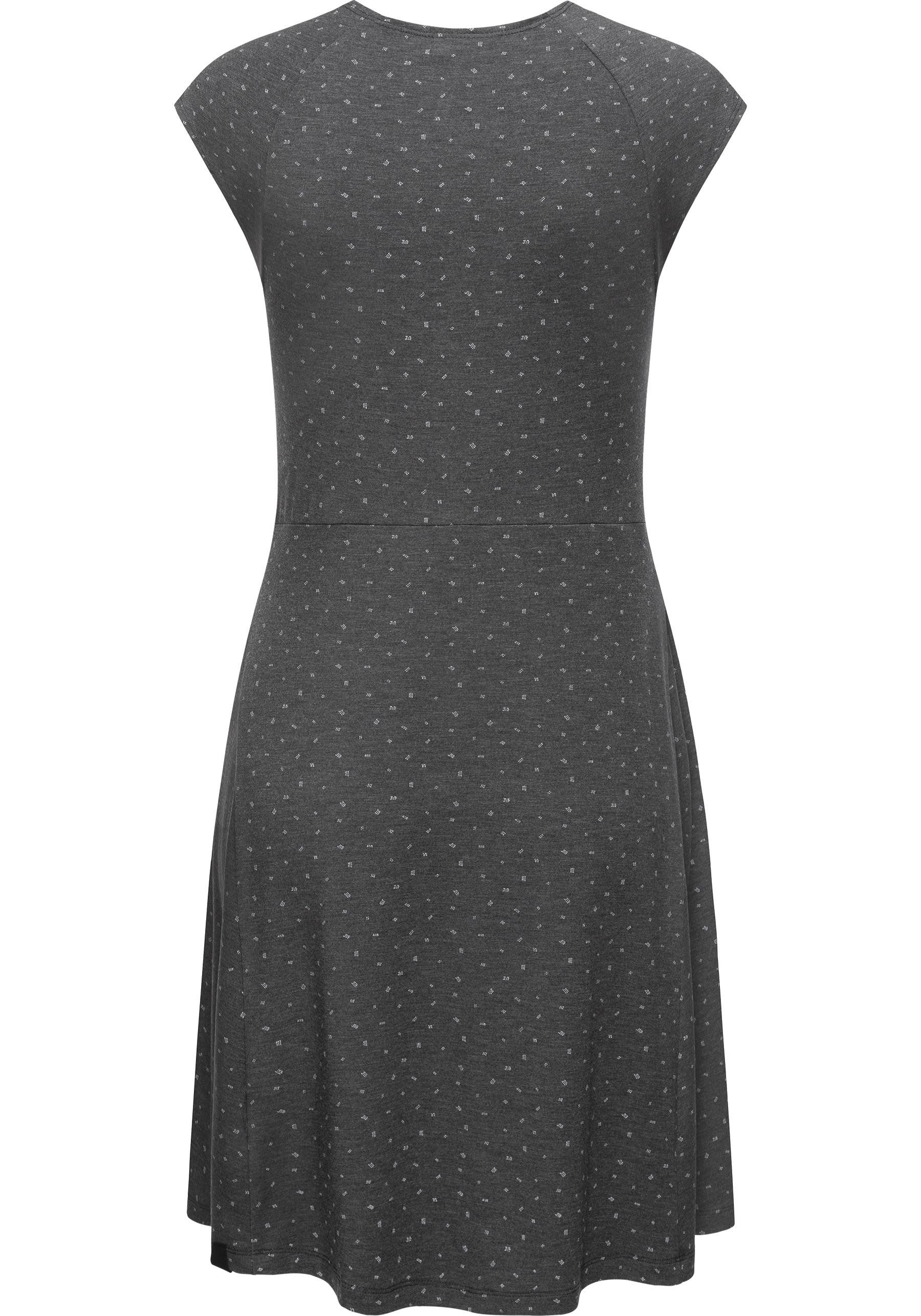 Ragwear Wickelkleid Comfrey stylisches Sommerkleid mit tiefem V-Ausschnitt