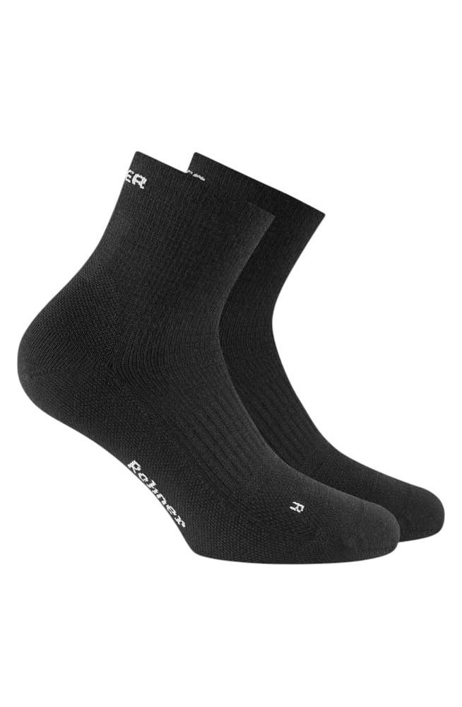 Wandersocken Dynamic Merino Quarter schwarz - 1 Paar