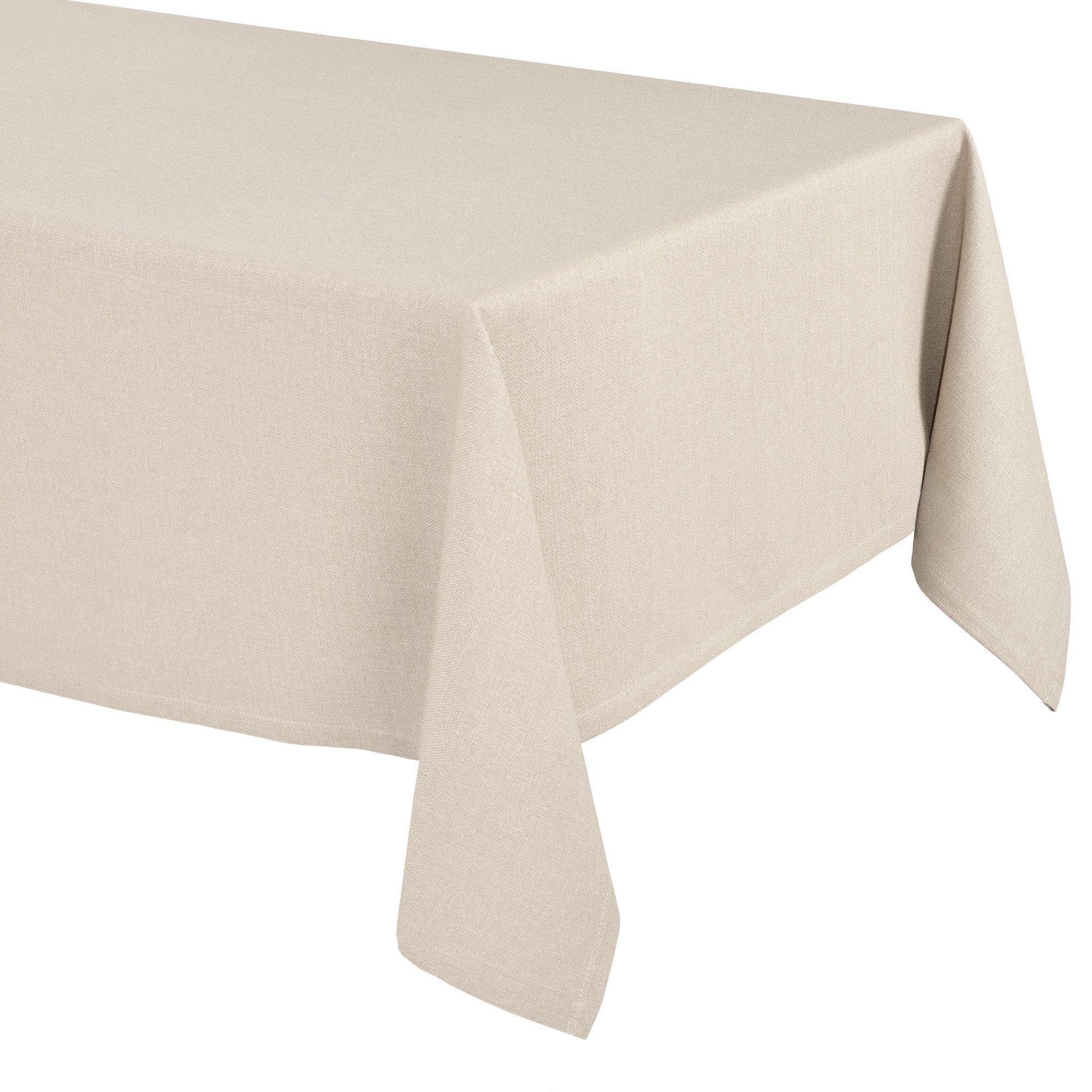 Beautex Tischdecke Elegante Tischdecke Edel Leinenoptik, Lina Tischdecke und Tischläufer (1-tlg)