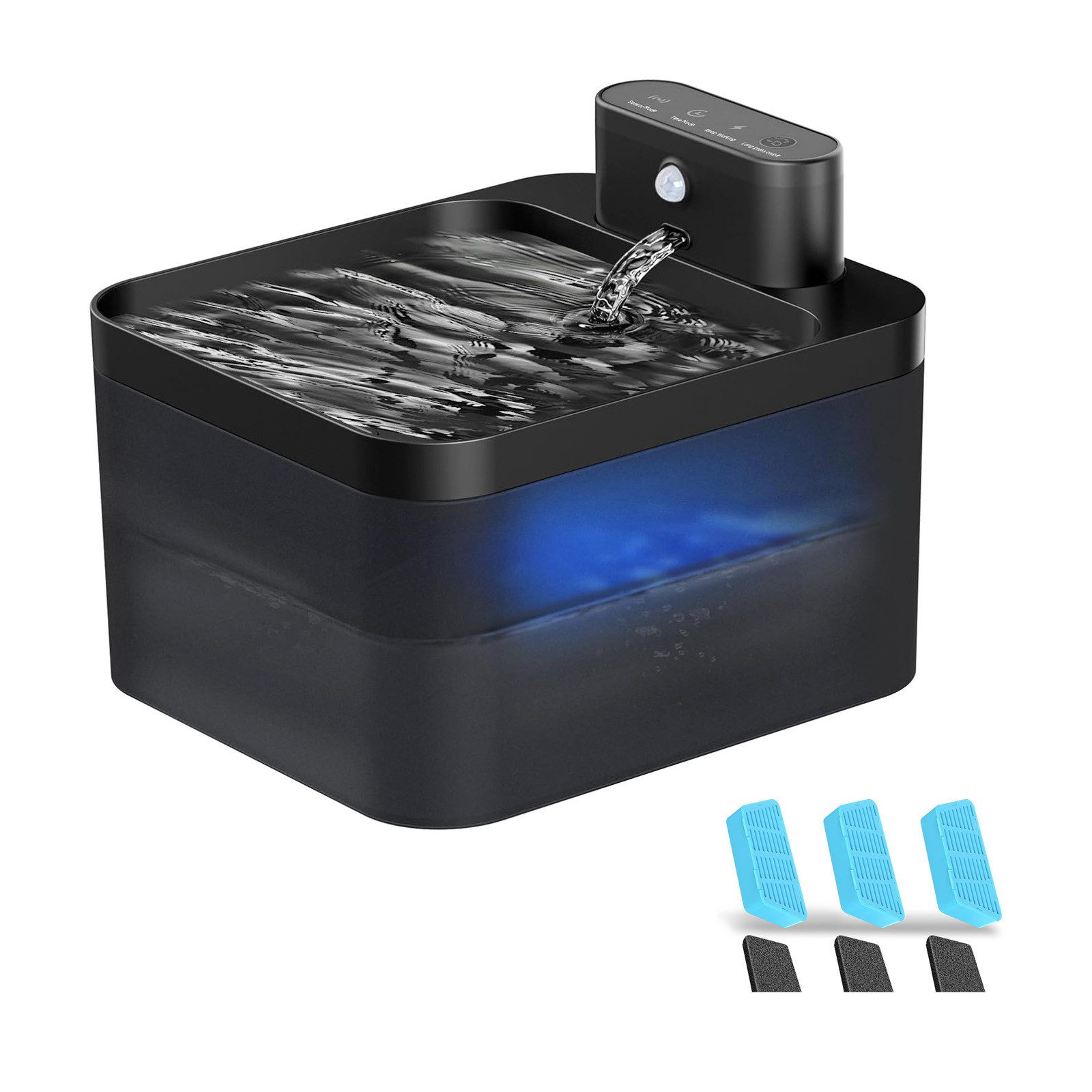 Coonoor Trinkbrunnen Kabelloser Katzenbrunnen Automatischer Trinkbrunnen günstig online kaufen