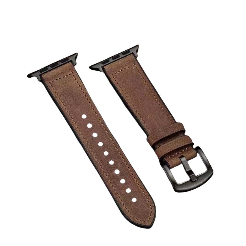 Blusmart Smartwatch-Armband Silikon-Lederarmband, Geeignet für Apple Watch günstig online kaufen