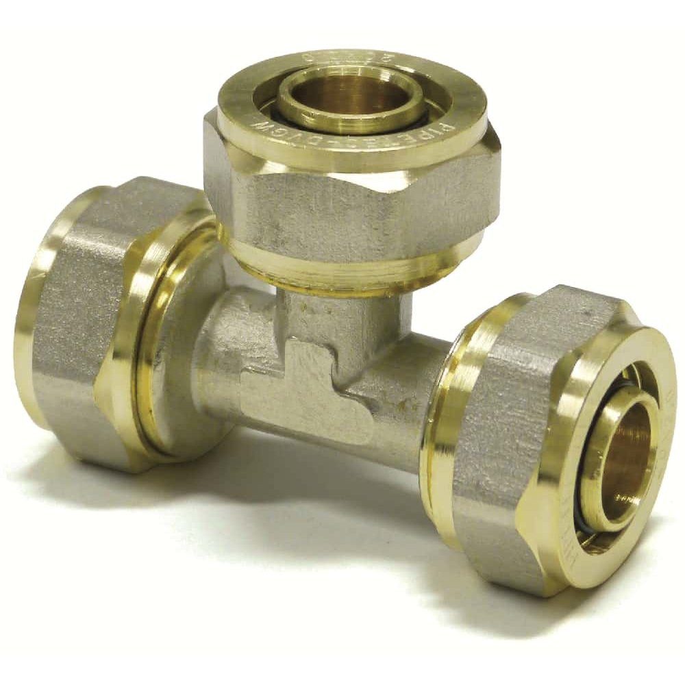 Boni-Shop Rohrverbinder Schraubfitting T-Stück, Reduziert, Rohrverbinder