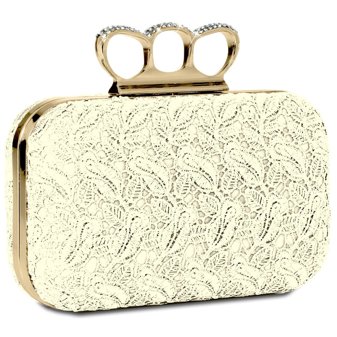 Caspar Clutch TA290 Damen Schlagring Box günstig online kaufen