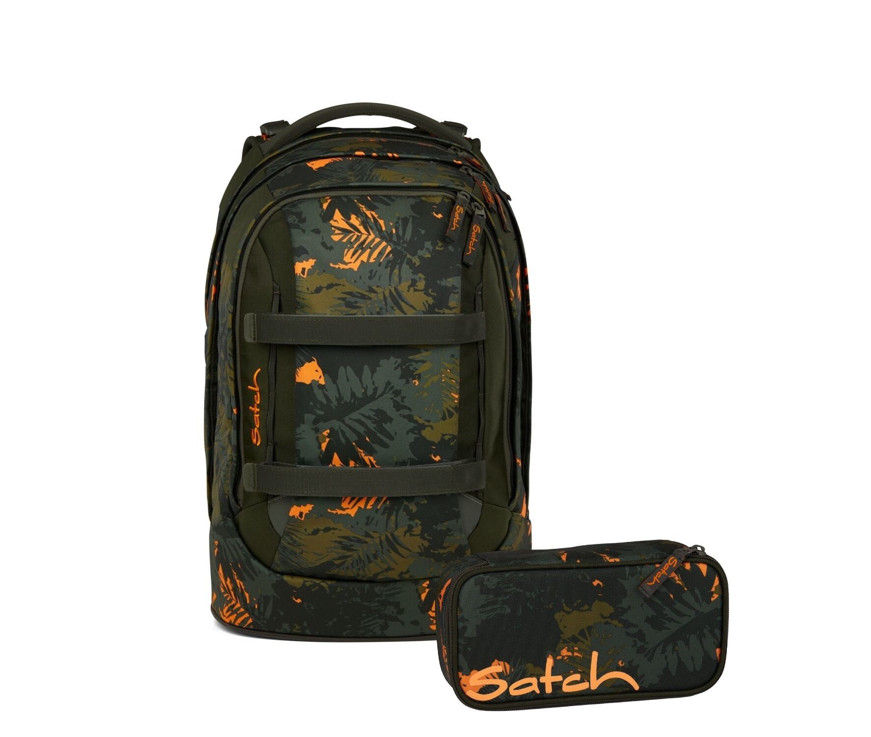 Satch Schulranzen Schulrucksack-Set PACK Jurassic Jungle günstig online kaufen