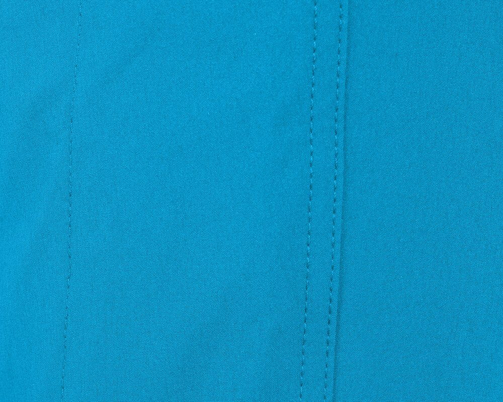 vielseitig, Outdoorhose Capri blau pflegeleicht, Bergson 3/4 Ozean BARLEE Normalgrößen, Damen Wanderhose, (slim)