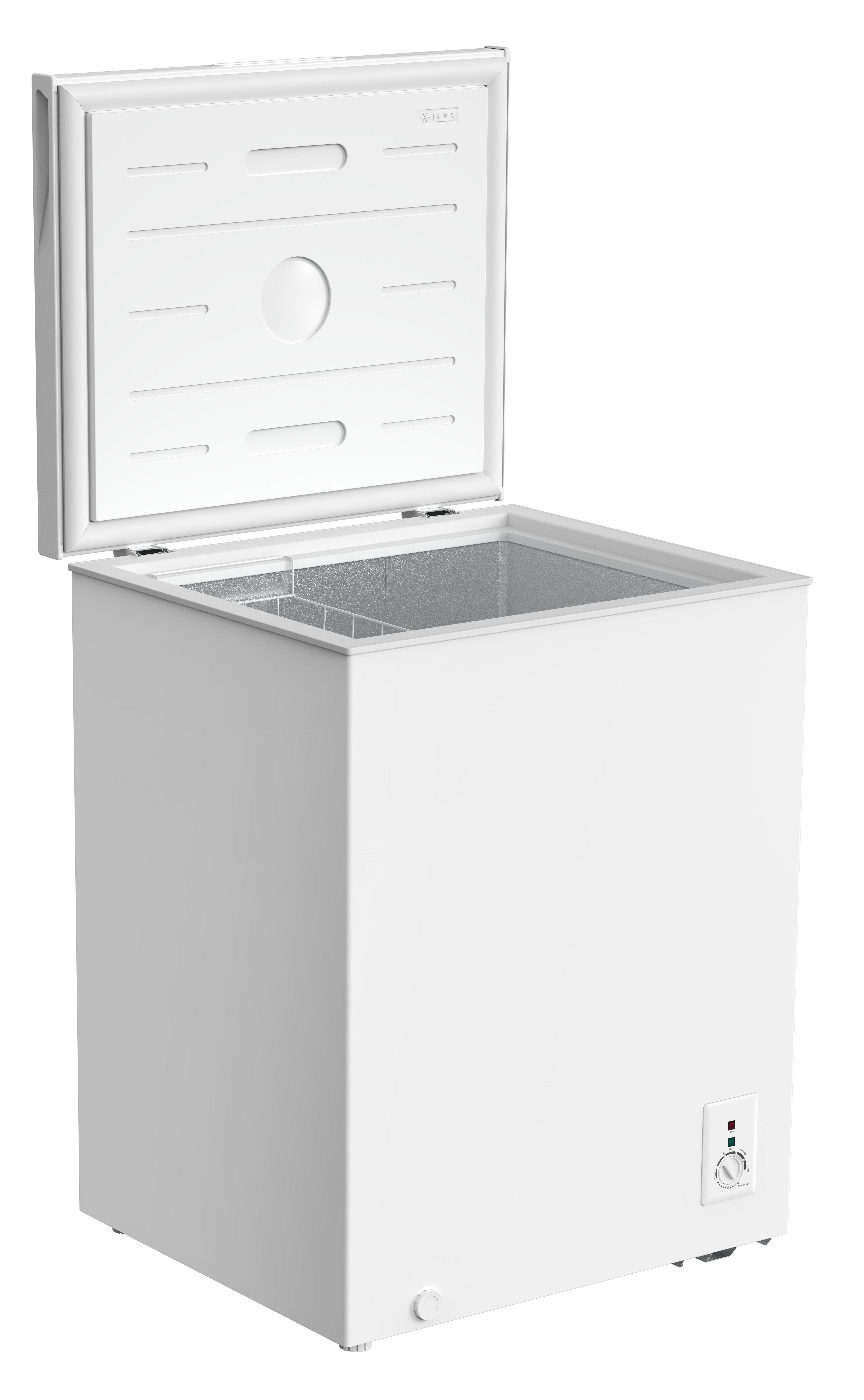 PKM Gefriertruhe GT100E, 54.5 cm breit, 99 l, Schnellgefrierfunktion, höhenverstellbare Füße, integrierter Griff