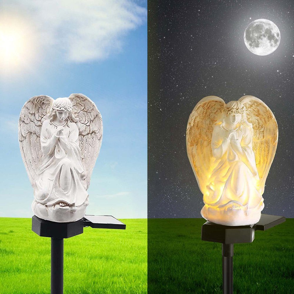 LED Engel, Wasserdichte GelldG Rasen Garten Solarleuchten Solar Solarleuchte Lampe