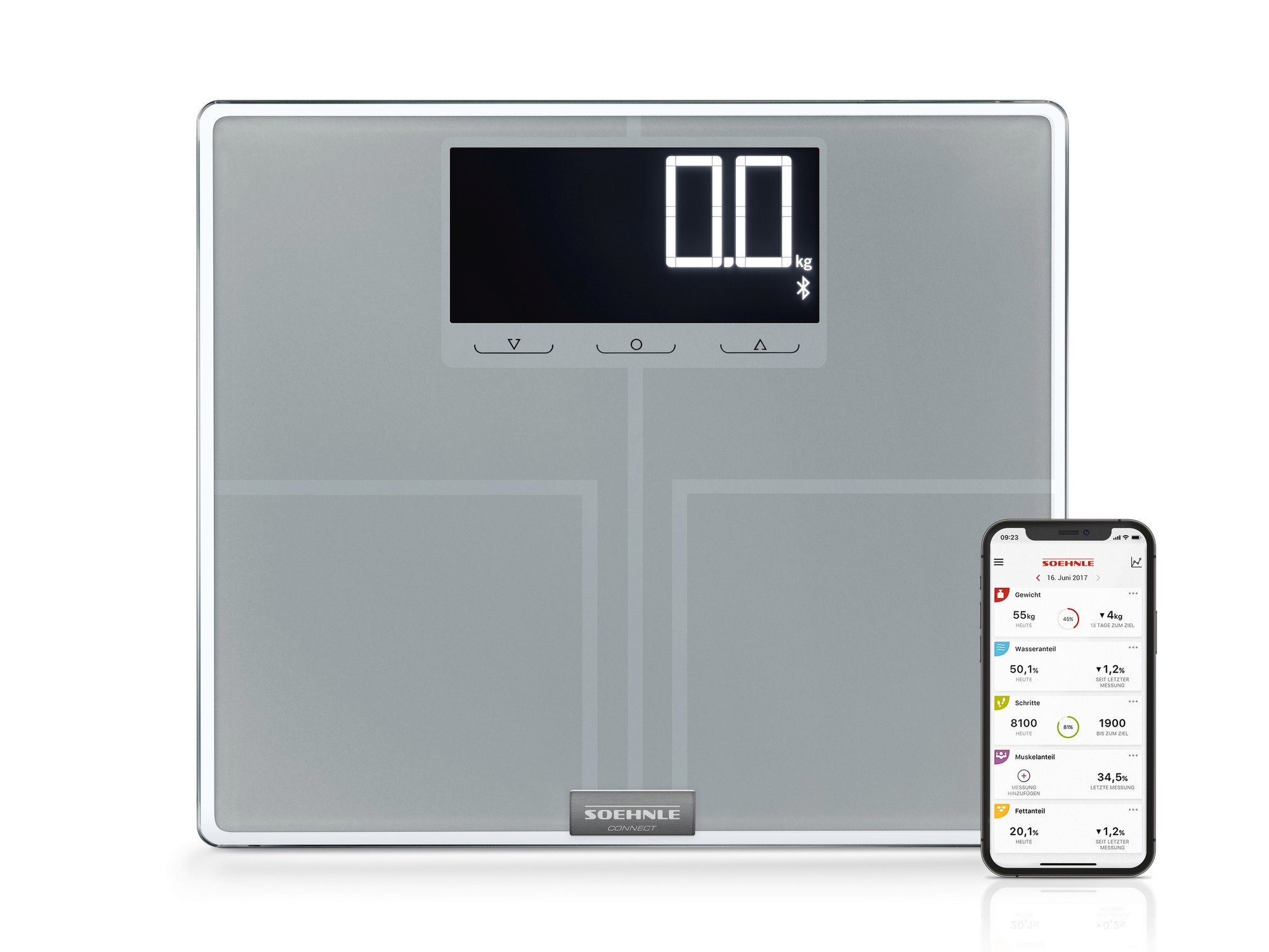 Körper-Analyse-Waage Shape Sense Connect 200 mit Bluetooth®