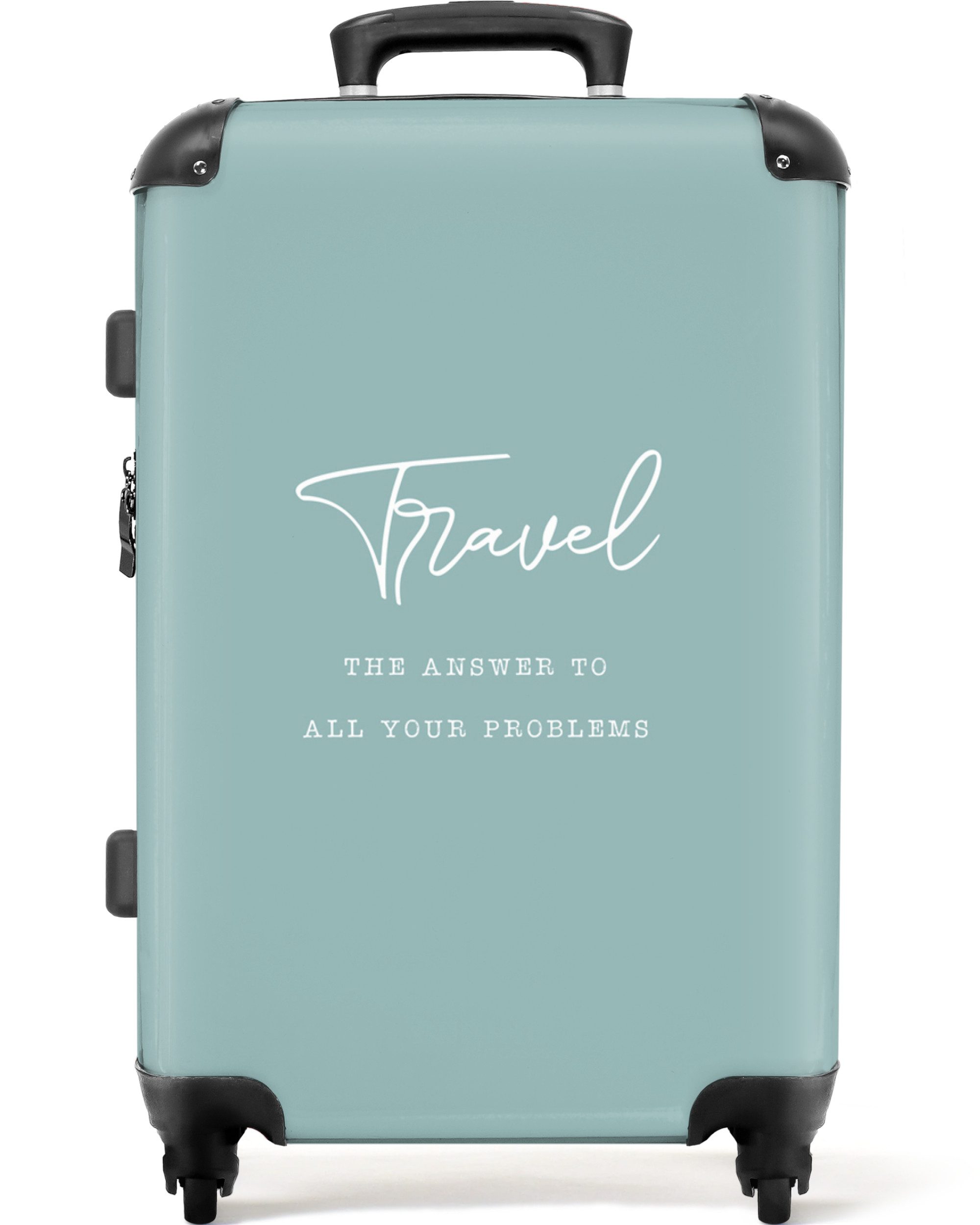 NoBoringSuitcases.com© Hartschalen-Trolley Zitate - Reisen - günstig online kaufen