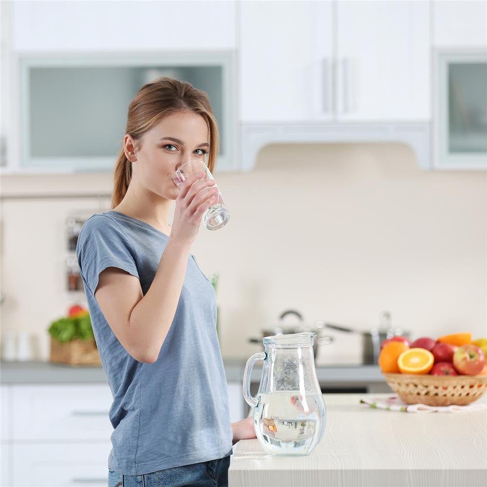 Aquintos Wasseraufbereitung Kalk- und Wasserfilter CoffeeClean Filter Graulat  Kaffeevollautomaten ‧ Tischwasserfilter, Zubehör für Nachfüllgranulat für Wasserfilter, Filtert organischen Verunreinigungen, schützt vor Kalkablagerung